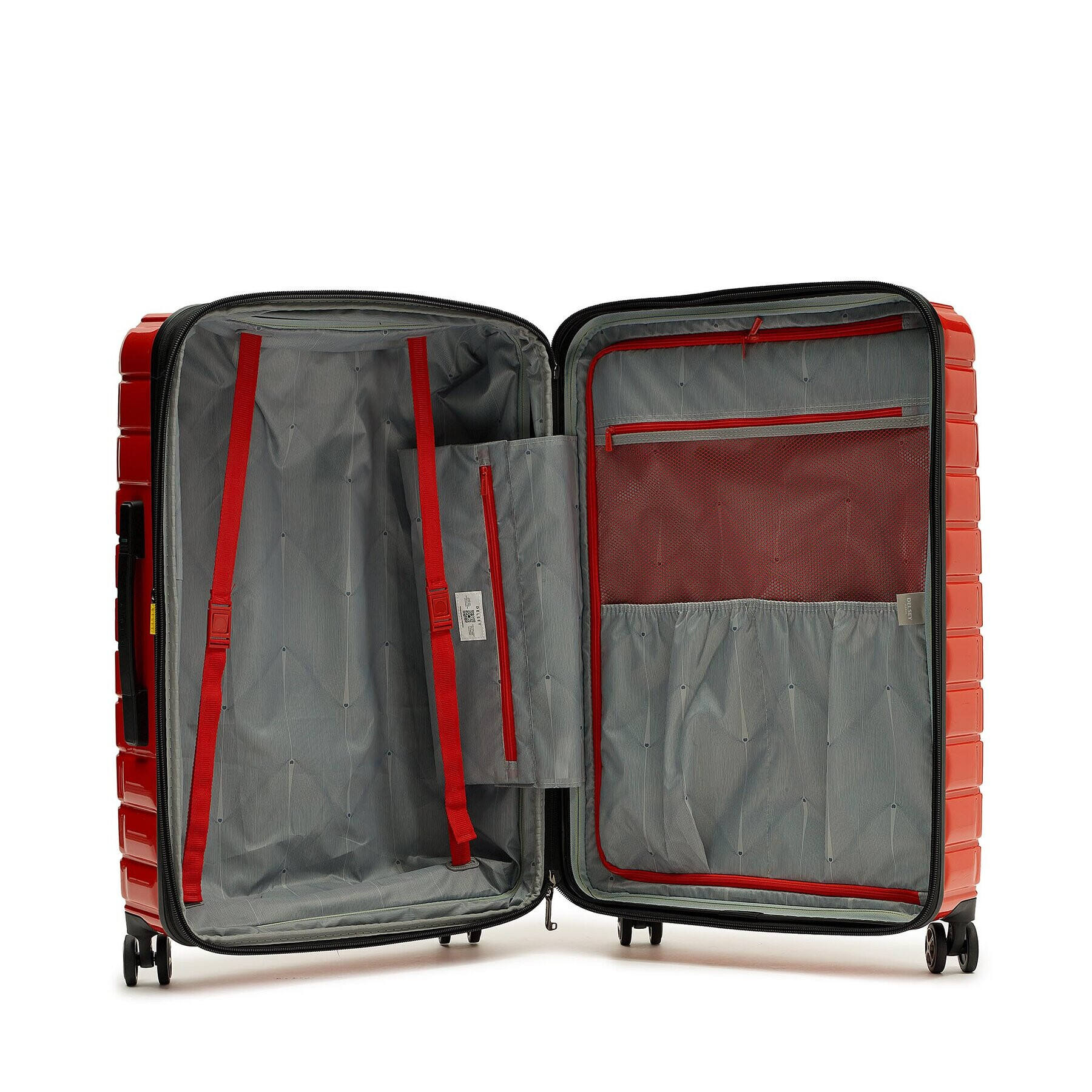 Delsey Голям твърд куфар Shadow 5.0 00287882114 Червен - Pepit.bg