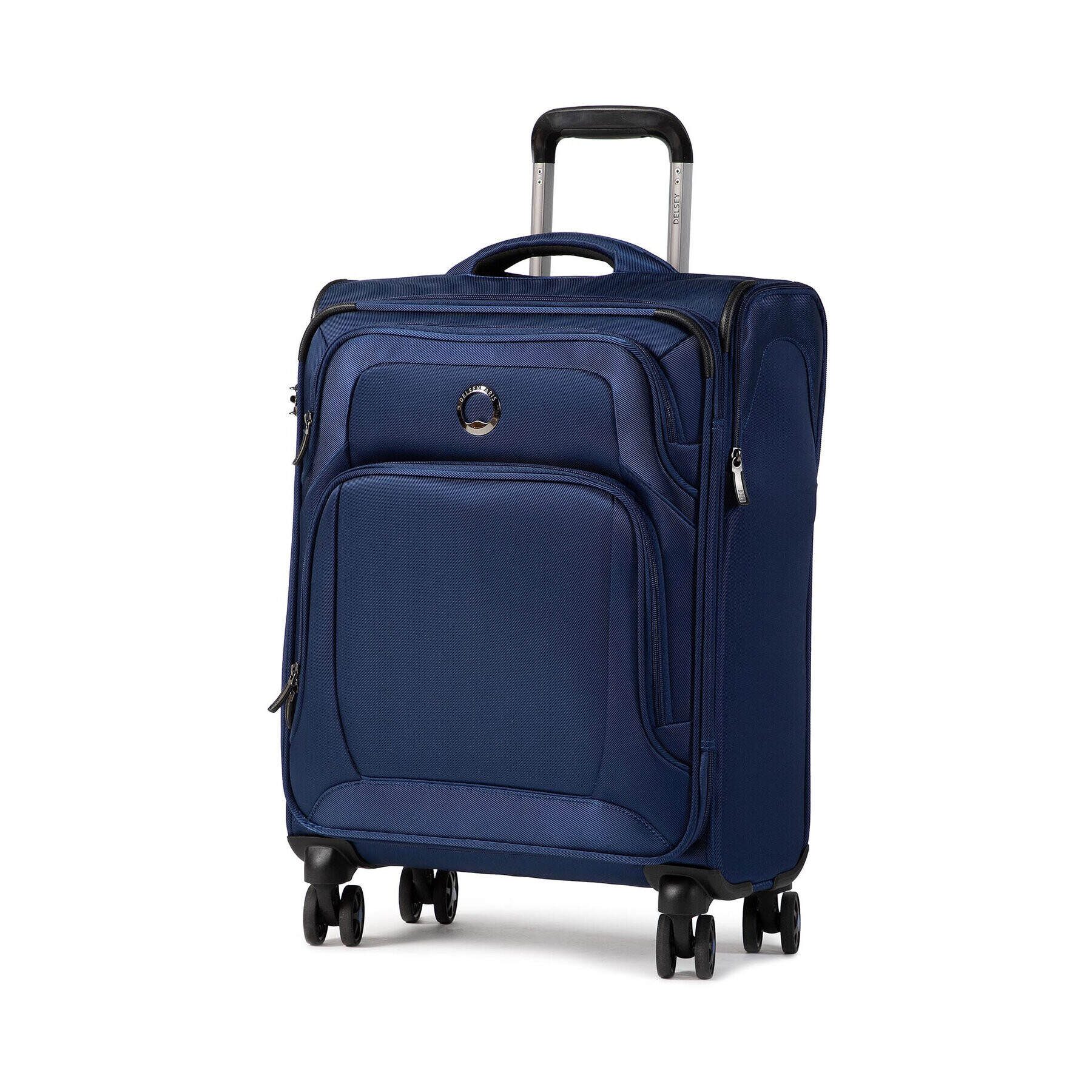 Delsey Малък текстилен куфар Optimax Lite 00328580302 Син - Pepit.bg