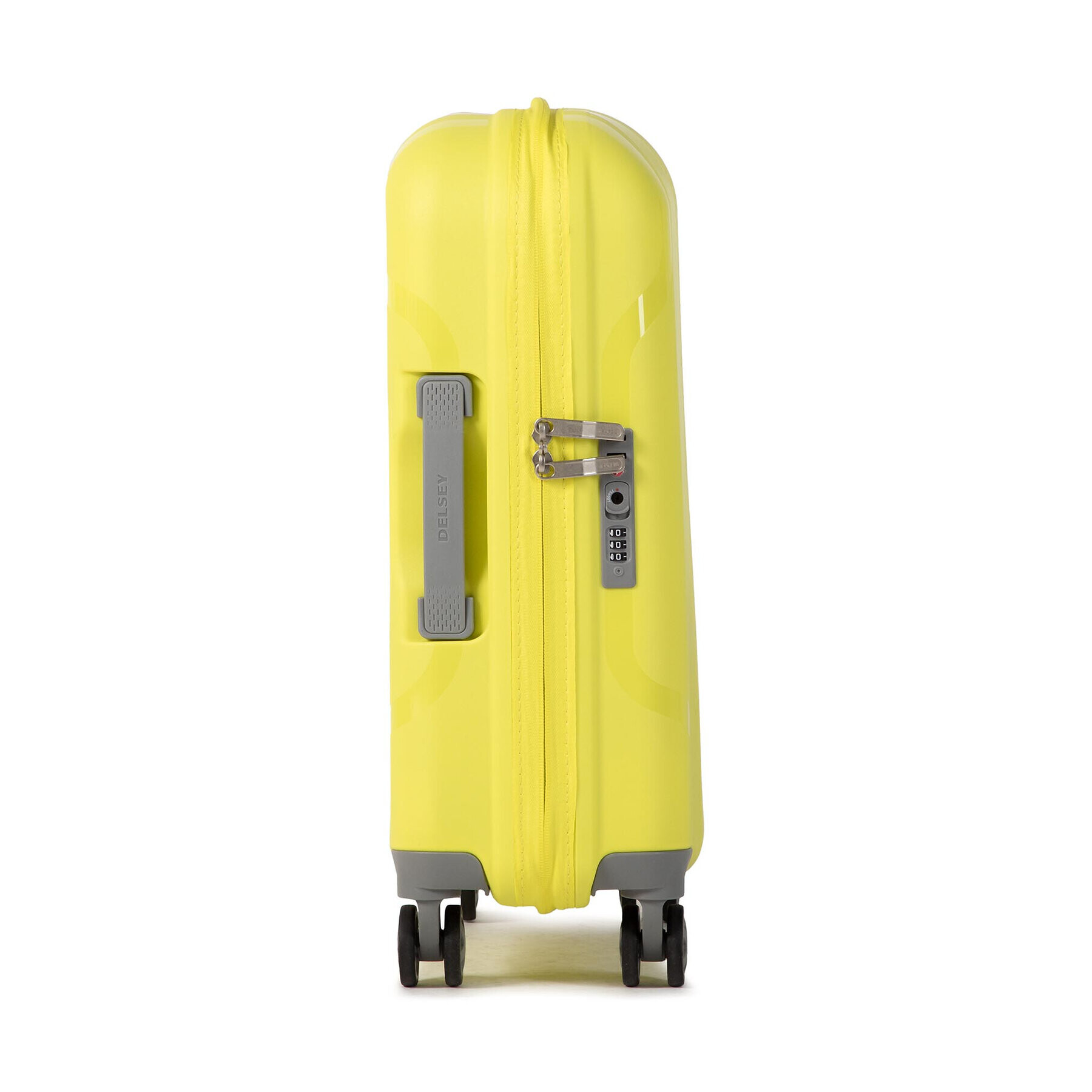 Delsey Малък твърд куфар Clavel 00384580315 Жълт - Pepit.bg