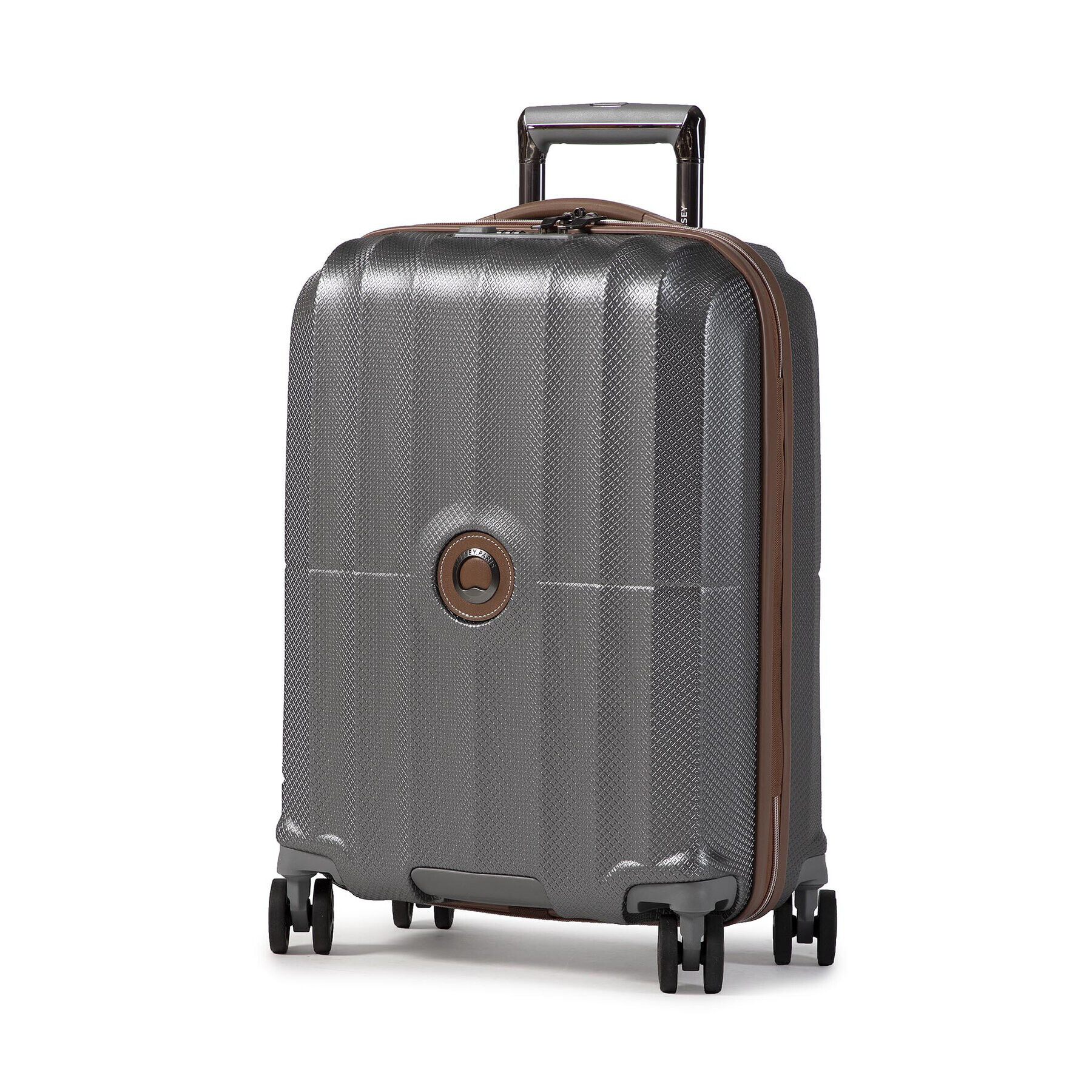 Delsey Малък твърд куфар St Tropez 00208780311 Сив - Pepit.bg