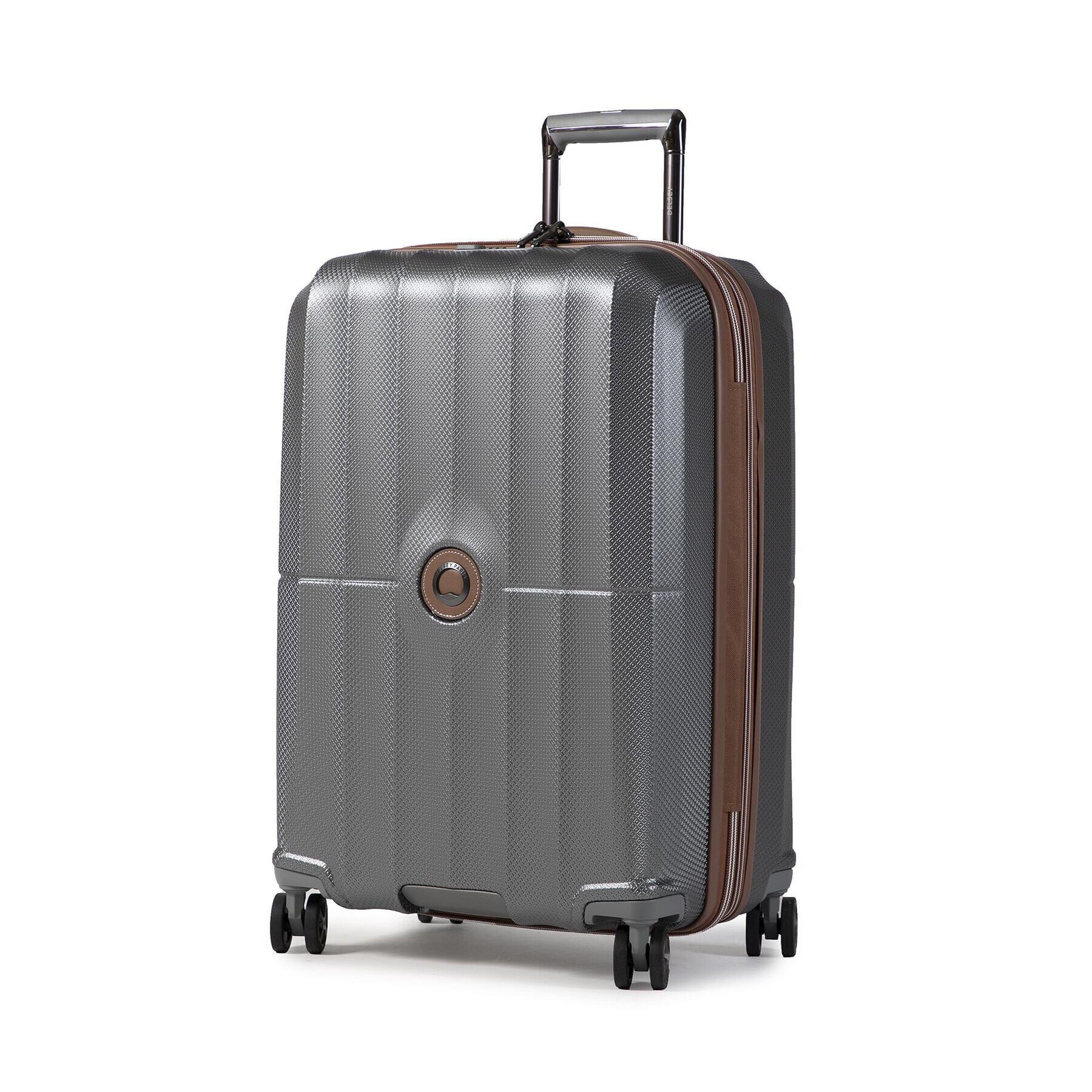 Delsey Среден твърд куфар St Tropez 00208782011 Сив - Pepit.bg