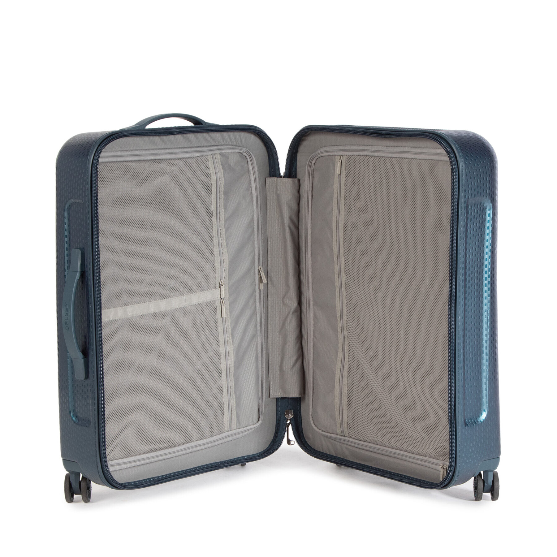 Delsey Среден твърд куфар Turenne 00162181002 Син - Pepit.bg