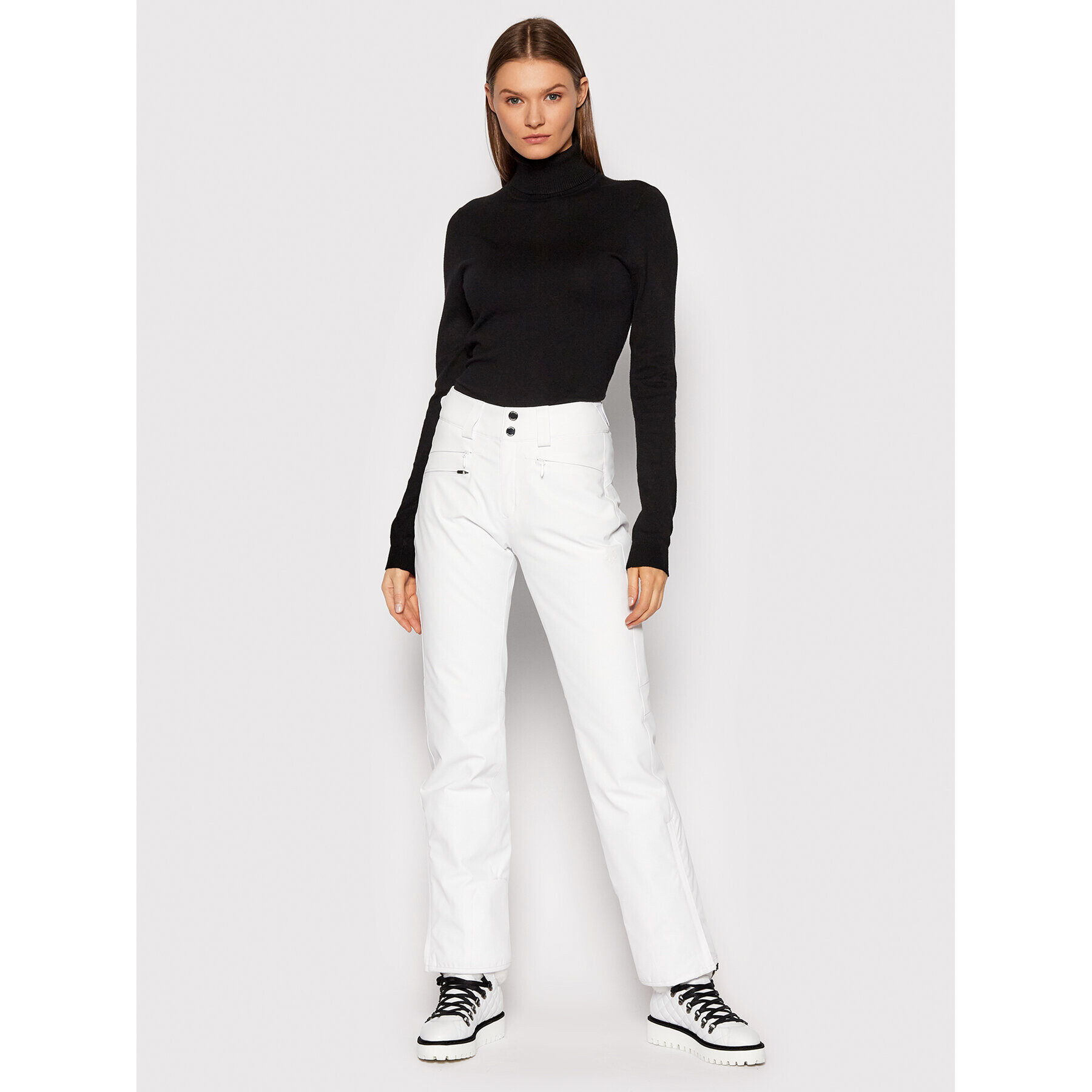 Descente Ски панталони Nina DWWSGD27 Бял Regular Fit - Pepit.bg
