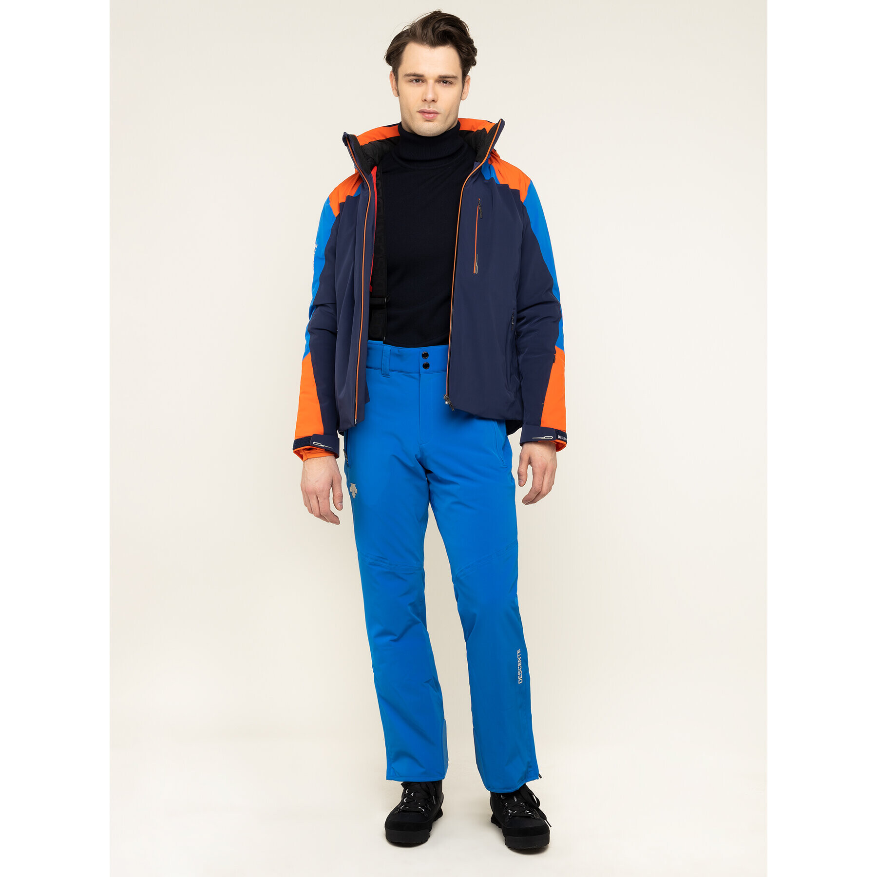 Descente Скиорско яке Reign DWMOGK64 Тъмносин Regular Fit - Pepit.bg