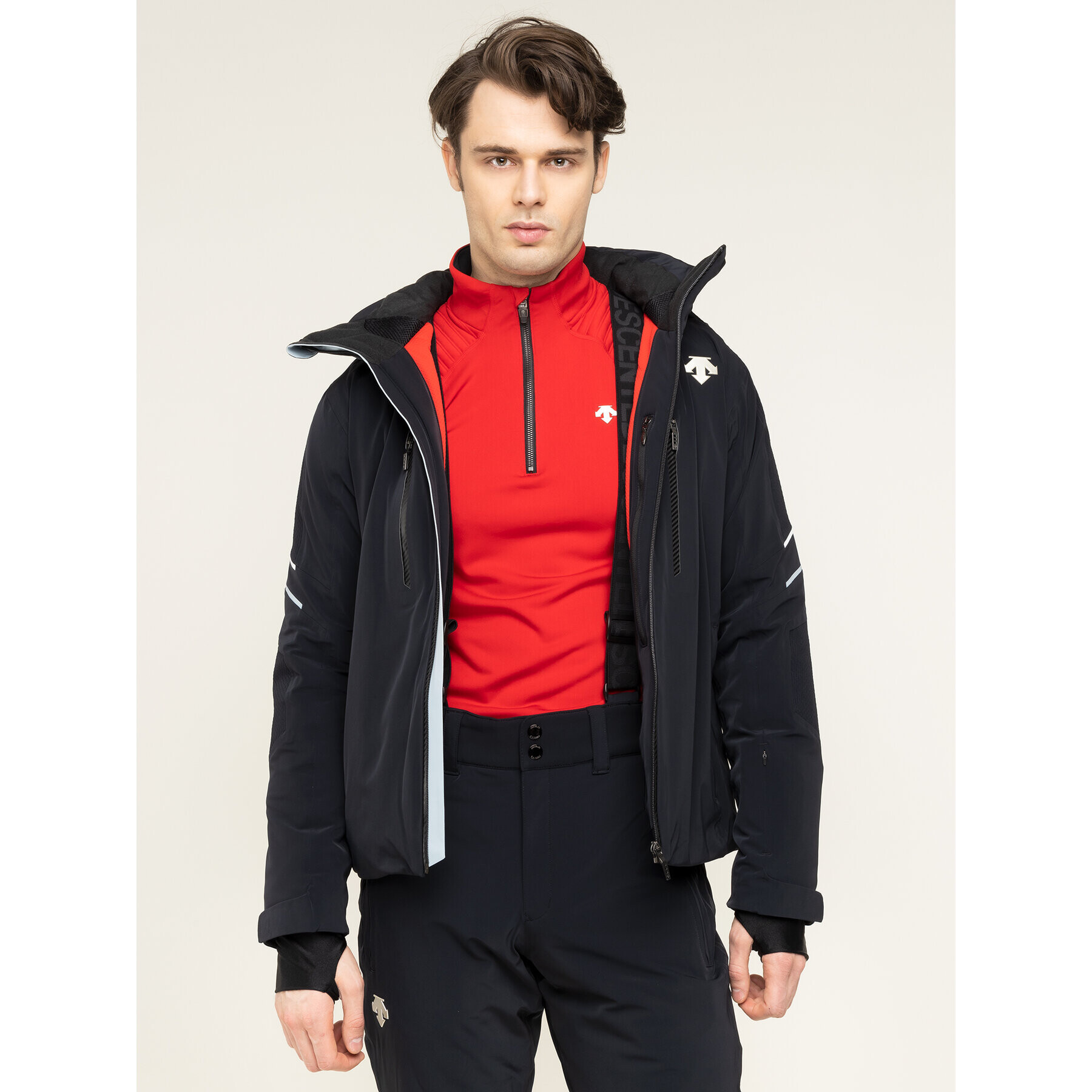 Descente Скиорско яке Jurgen DWMOGK63 Черен Regular Fit - Pepit.bg