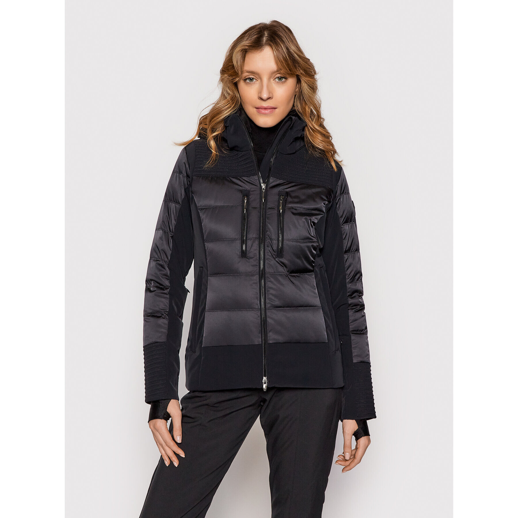Descente Скиорско яке Lizette DWWSGK33 Черен Slim Fit - Pepit.bg