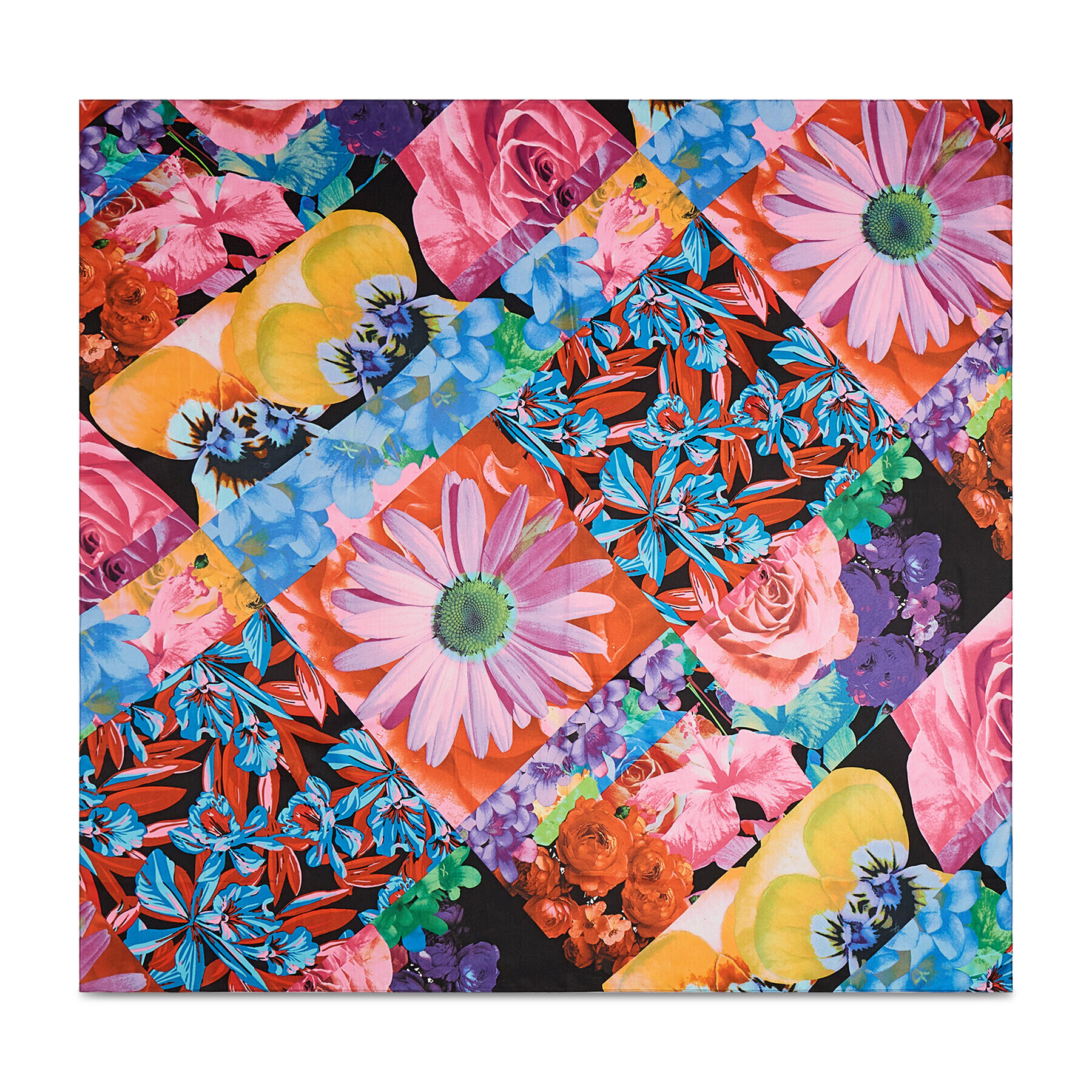 Desigual Бандана Carre Patch Lacroix 22SAWA53 Цветен - Pepit.bg