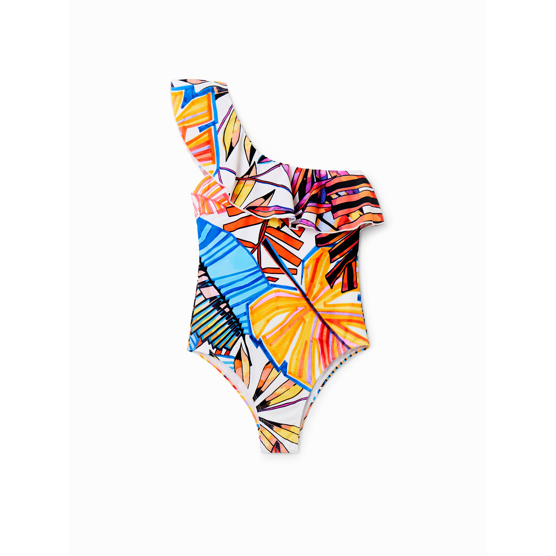 Desigual Бански костюм 23SWMK12 Цветен - Pepit.bg