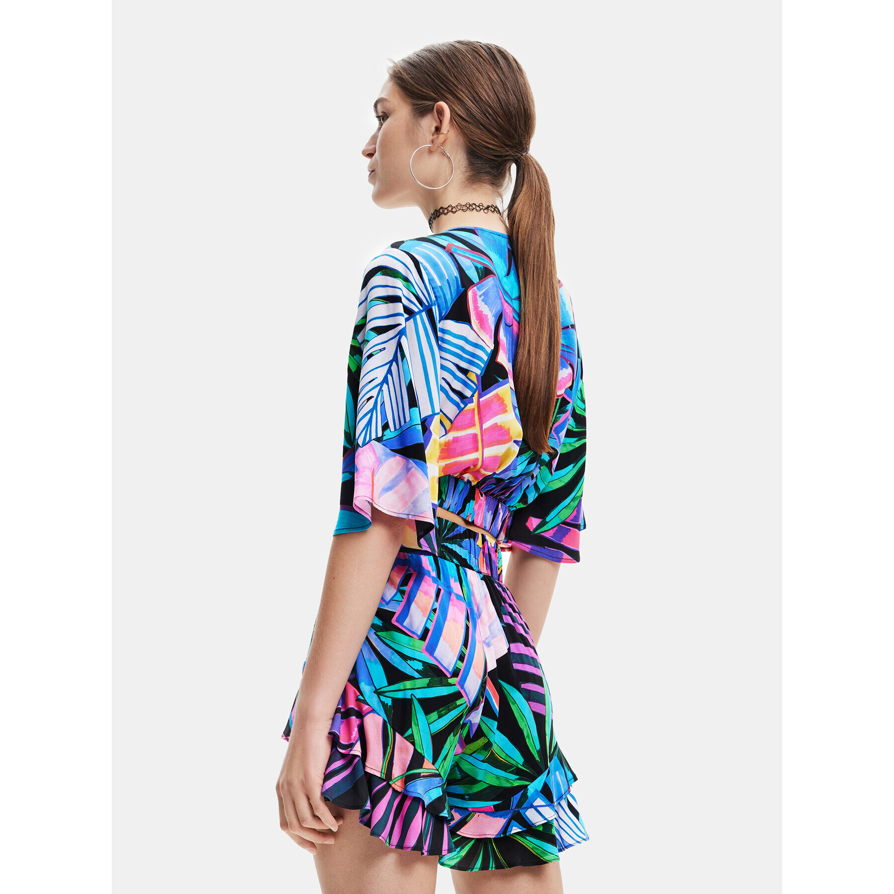 Desigual Блуза 23SWMW09 Цветен Regular Fit - Pepit.bg