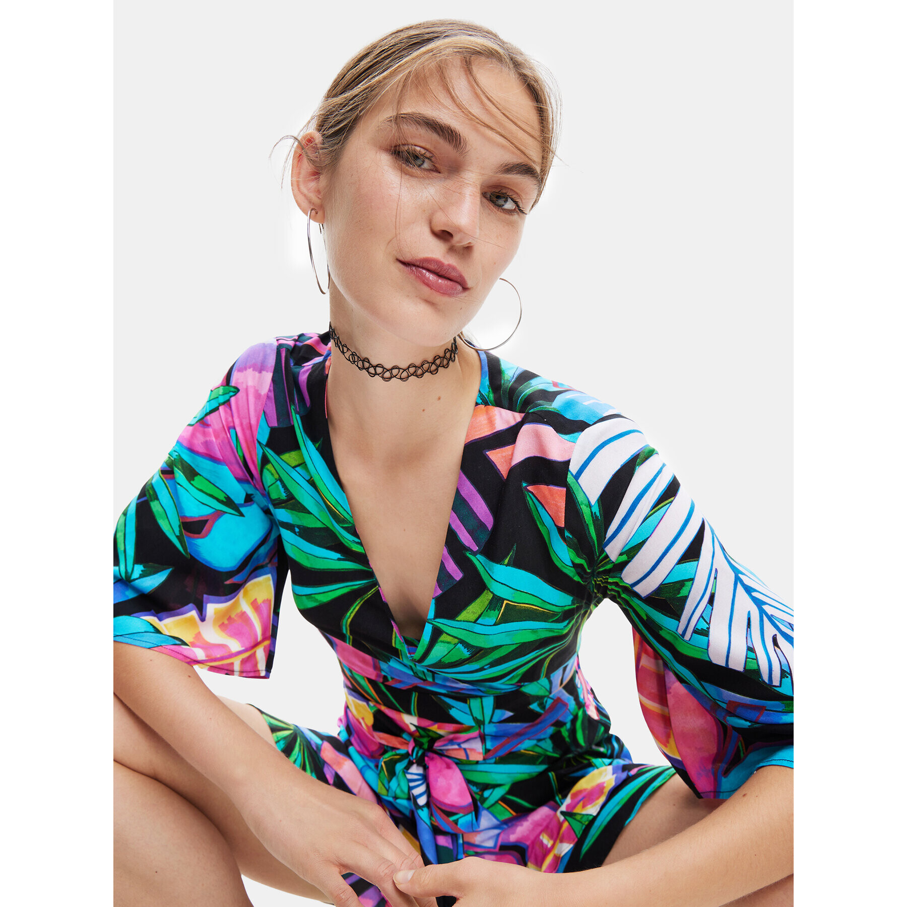 Desigual Блуза 23SWMW09 Цветен Regular Fit - Pepit.bg