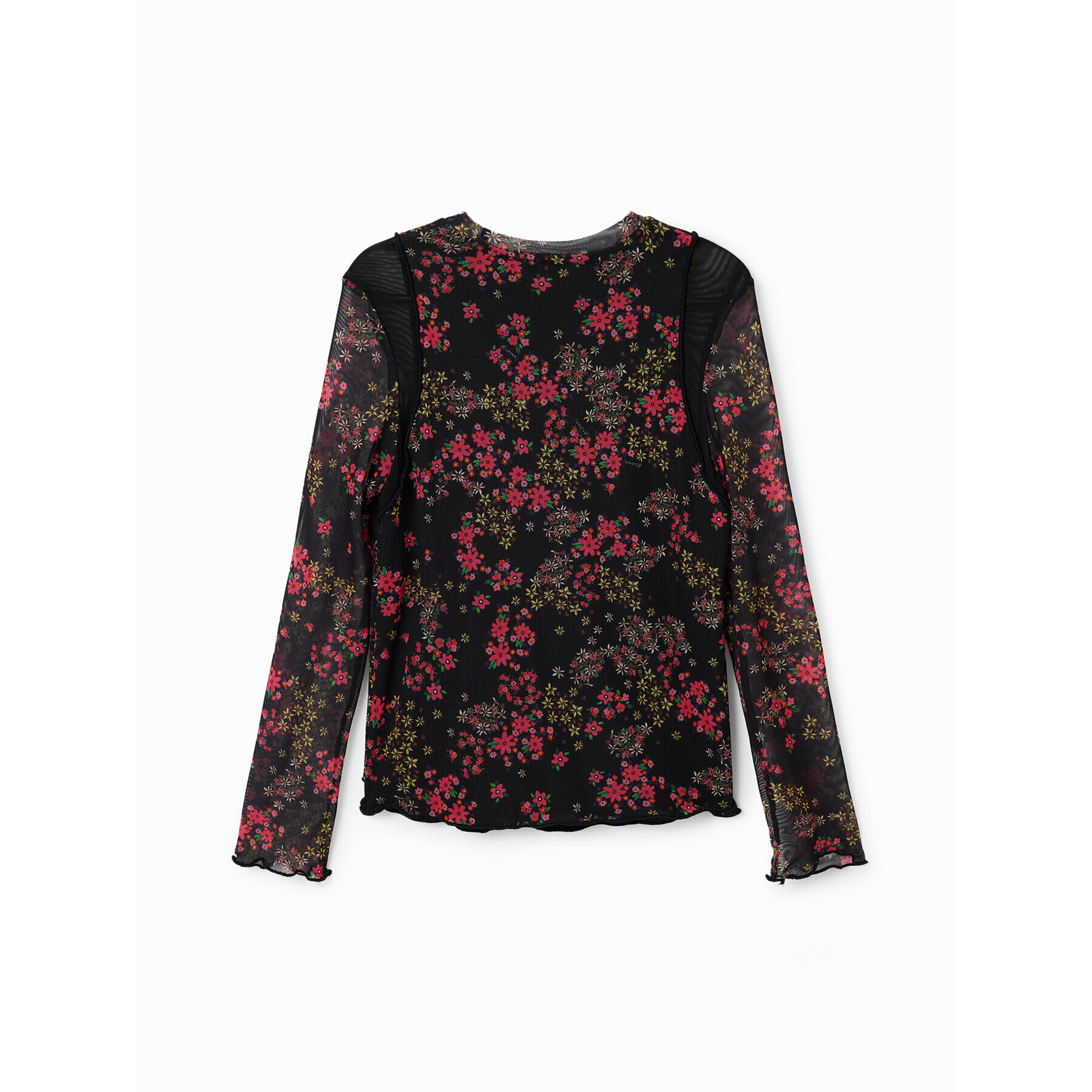 Desigual Блуза 23WGTK10 Черен Regular Fit - Pepit.bg