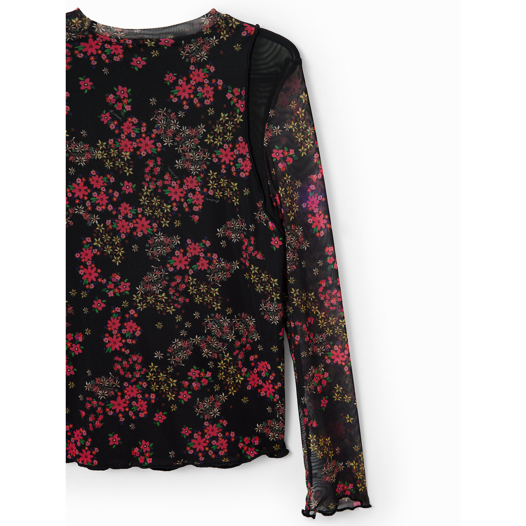 Desigual Блуза 23WGTK10 Черен Regular Fit - Pepit.bg