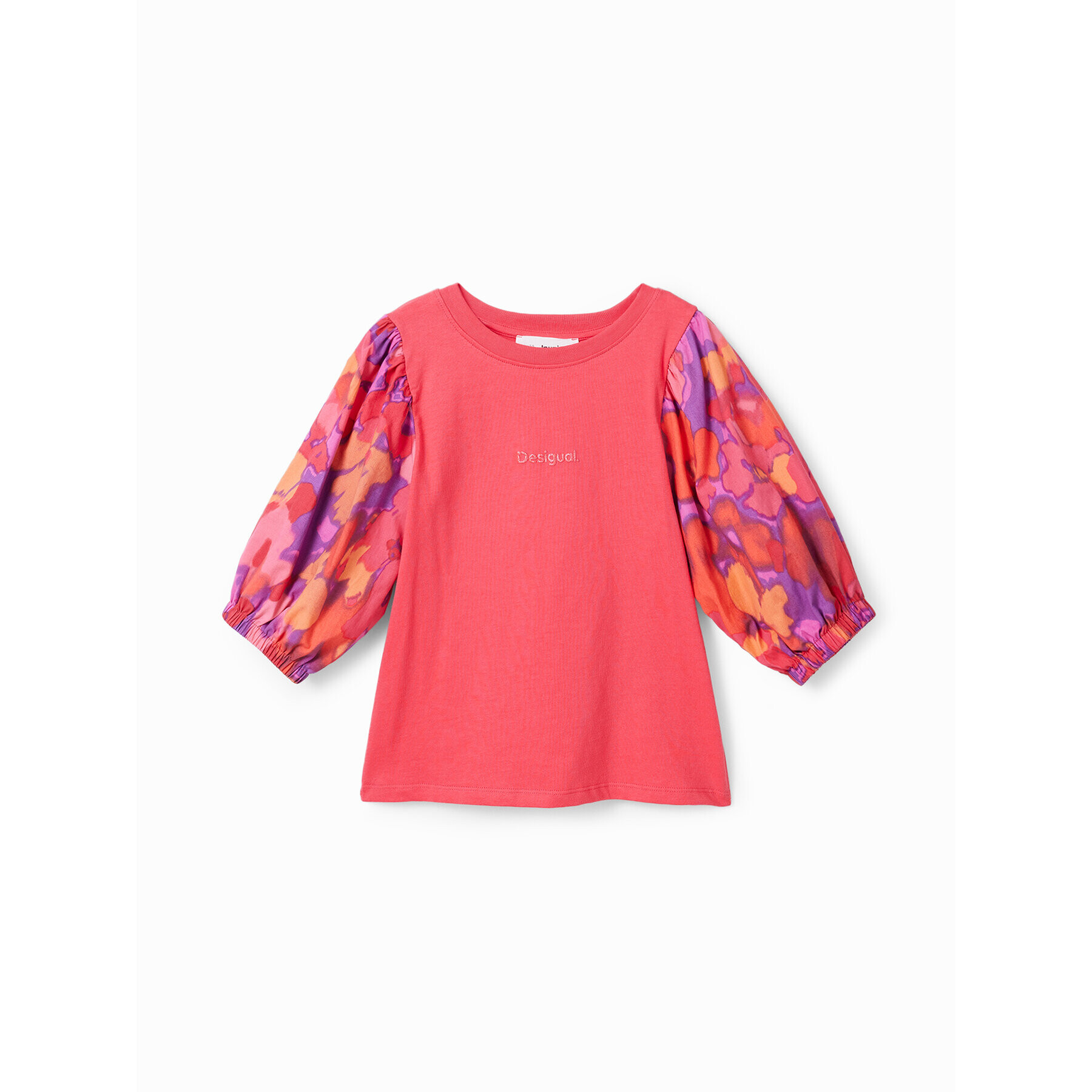 Desigual Блуза 23WGTK13 Розов Regular Fit - Pepit.bg
