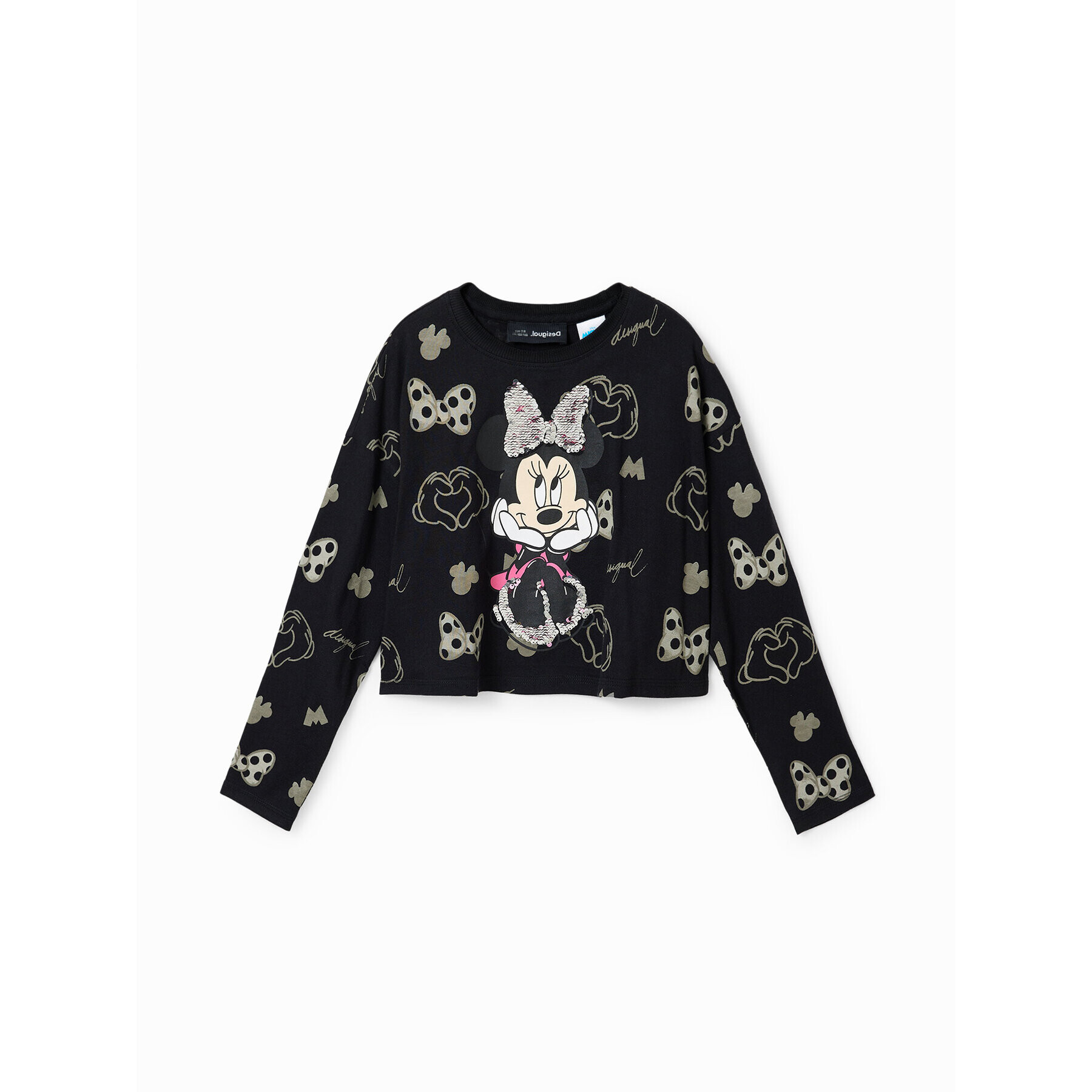 Desigual Блуза 23WGTK15 Черен Regular Fit - Pepit.bg