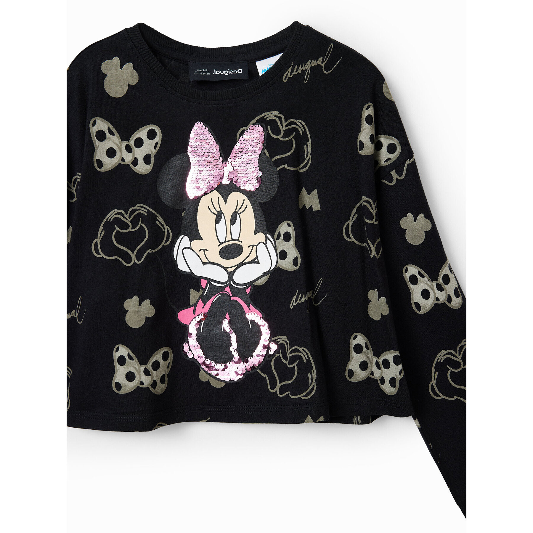 Desigual Блуза 23WGTK15 Черен Regular Fit - Pepit.bg
