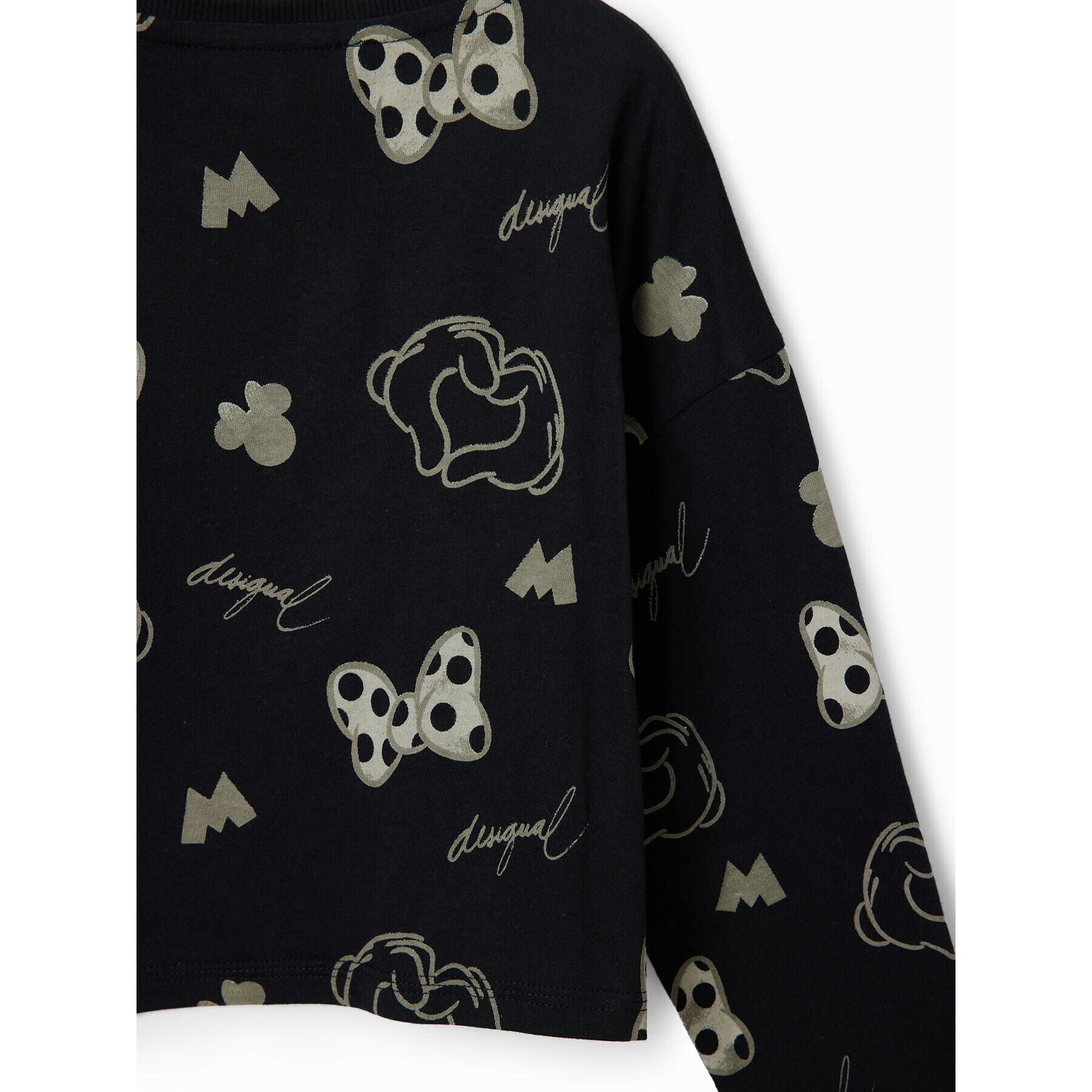 Desigual Блуза 23WGTK15 Черен Regular Fit - Pepit.bg