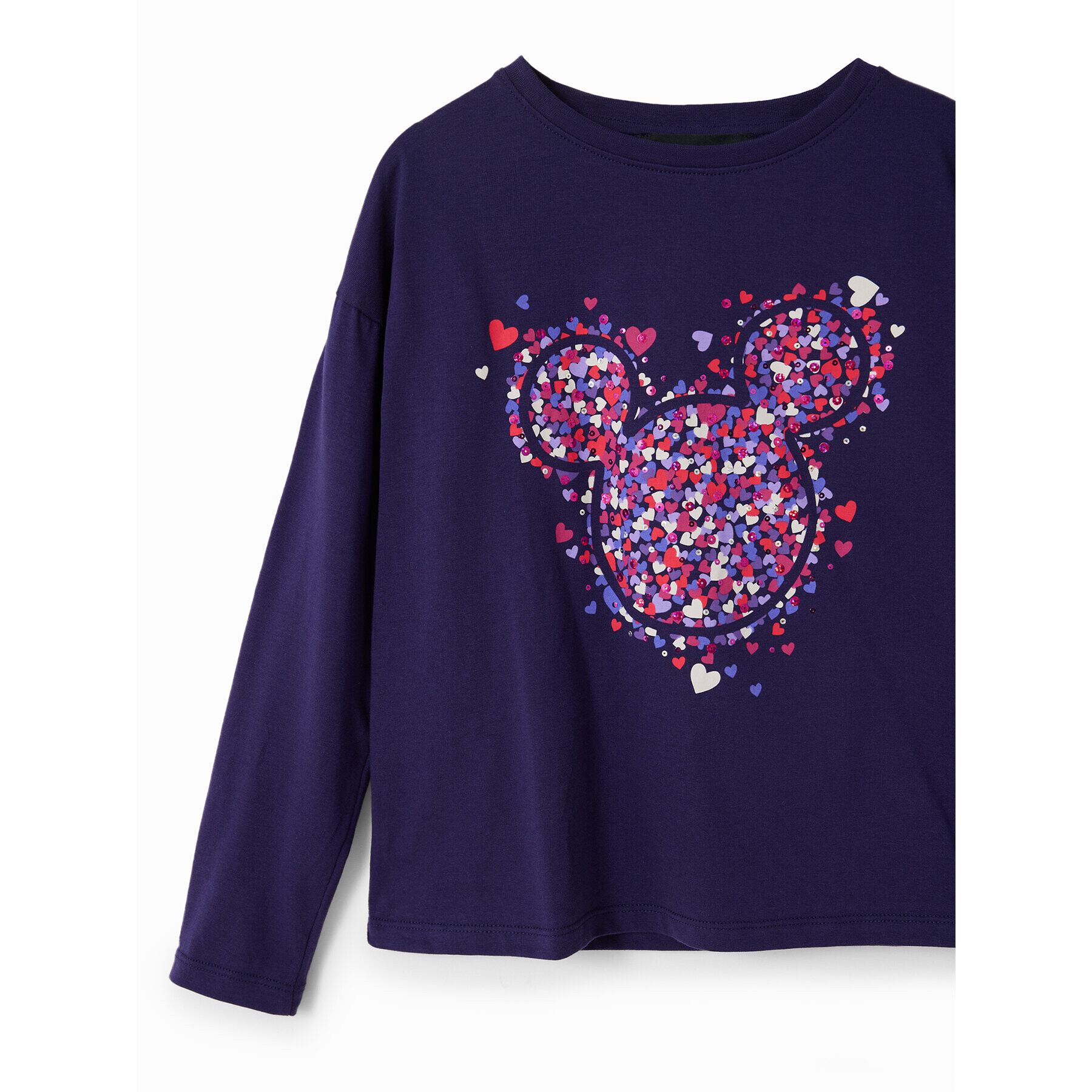Desigual Блуза 23WGTK16 Син Regular Fit - Pepit.bg