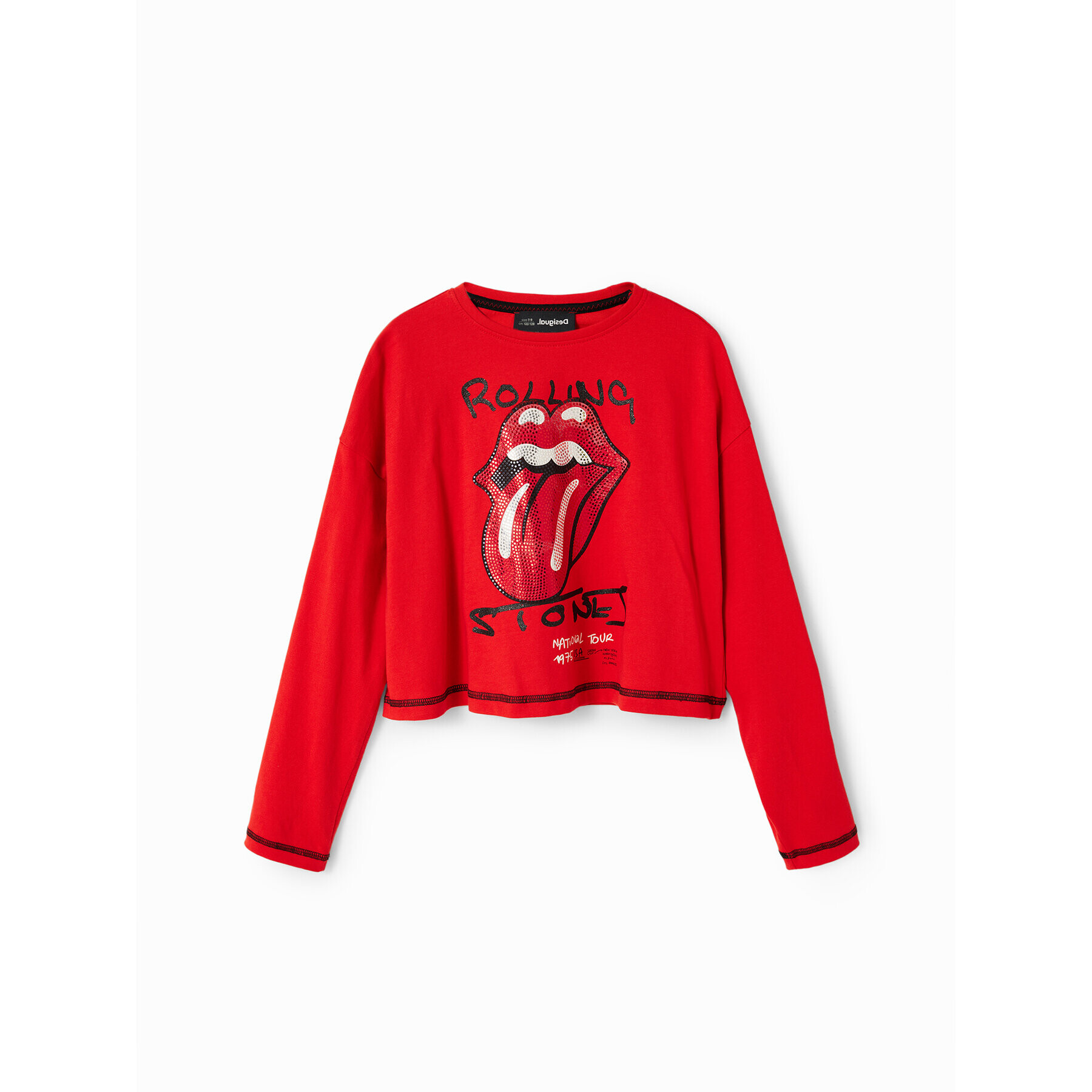 Desigual Блуза 23WGTK17 Червен Regular Fit - Pepit.bg