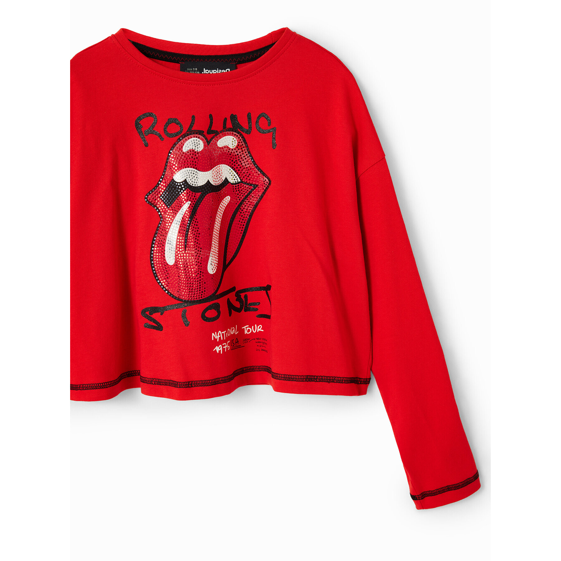 Desigual Блуза 23WGTK17 Червен Regular Fit - Pepit.bg