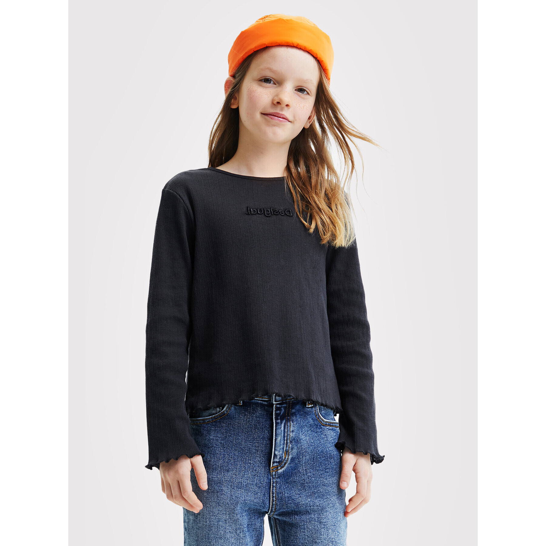 Desigual Блуза Alejandra 22WGTK07 Черен Regular Fit - Pepit.bg