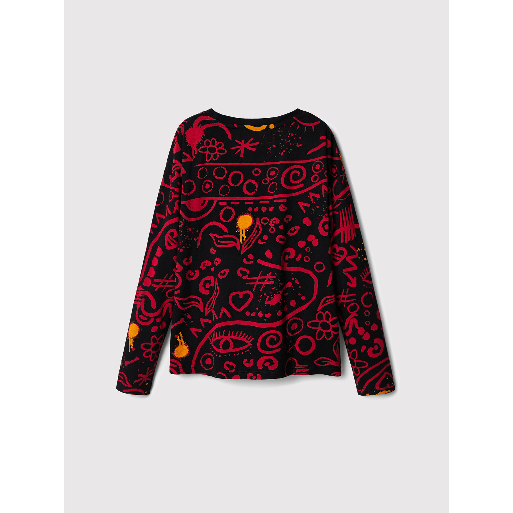 Desigual Блуза Carlota 22WGTK12 Черен Regular Fit - Pepit.bg