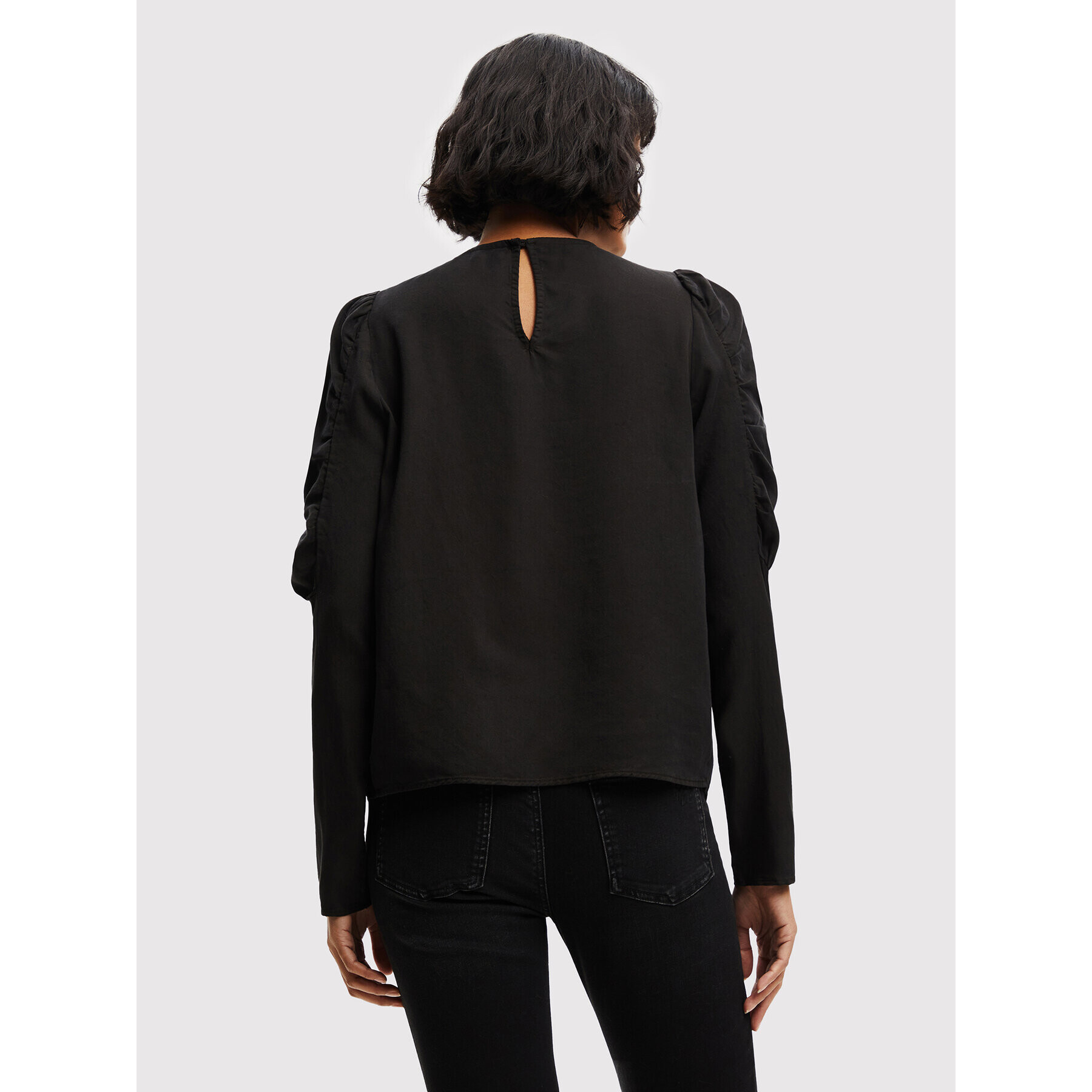 Desigual Блуза Cor 22WWBW07 Черен Regular Fit - Pepit.bg