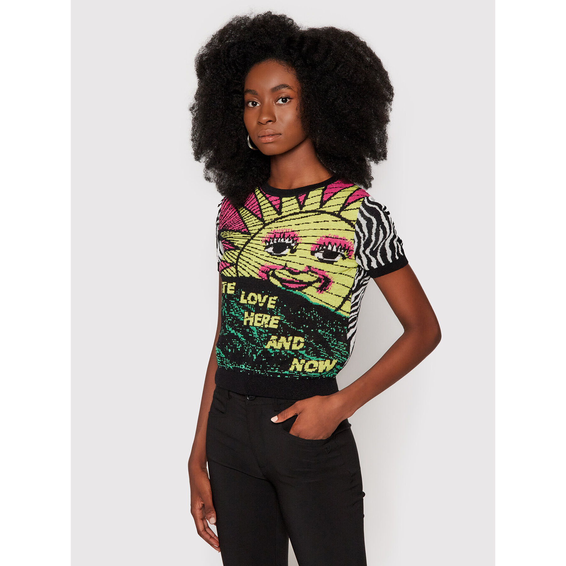 Desigual Блуза Radiate Love 21WWTK55 Цветен Regular Fit - Pepit.bg