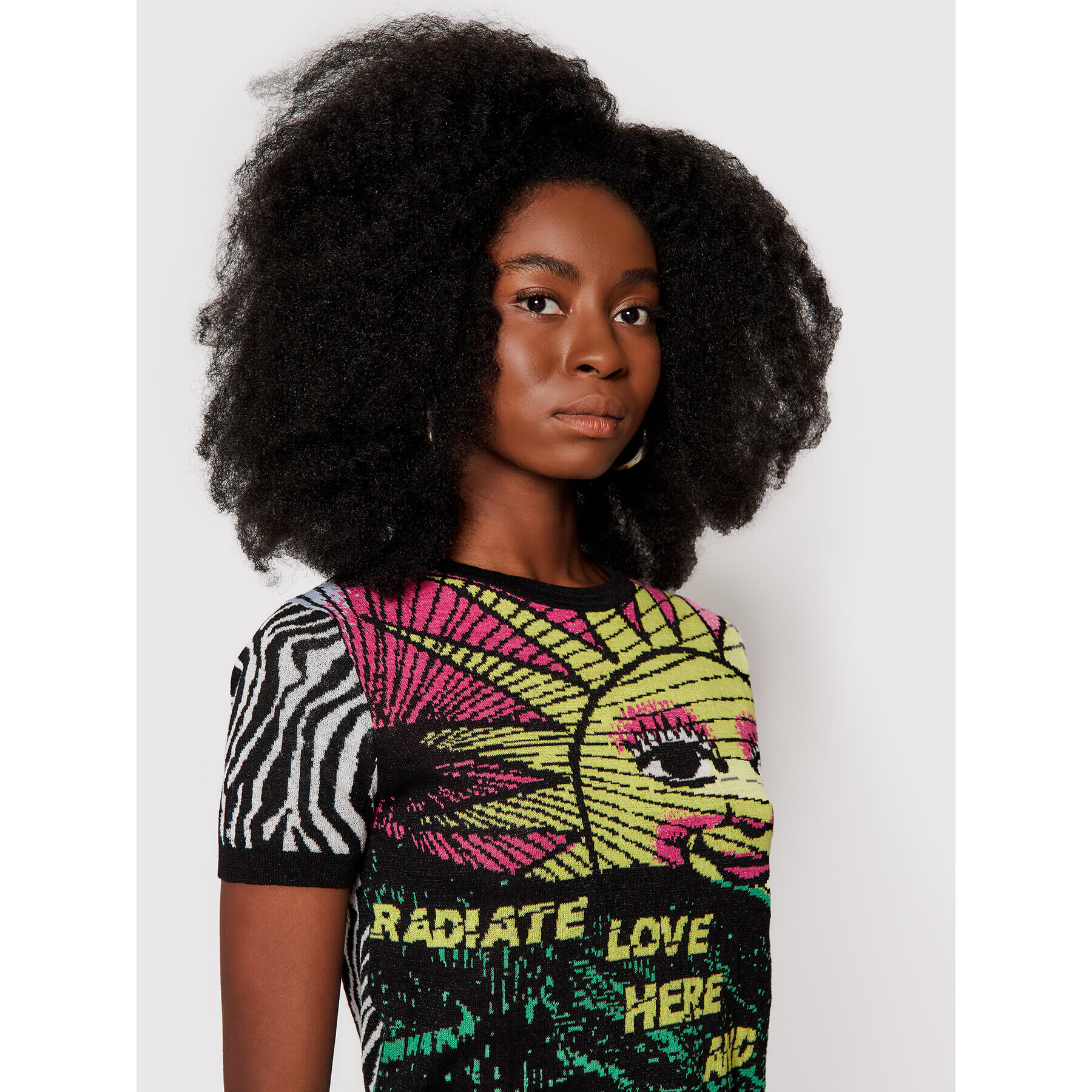 Desigual Блуза Radiate Love 21WWTK55 Цветен Regular Fit - Pepit.bg