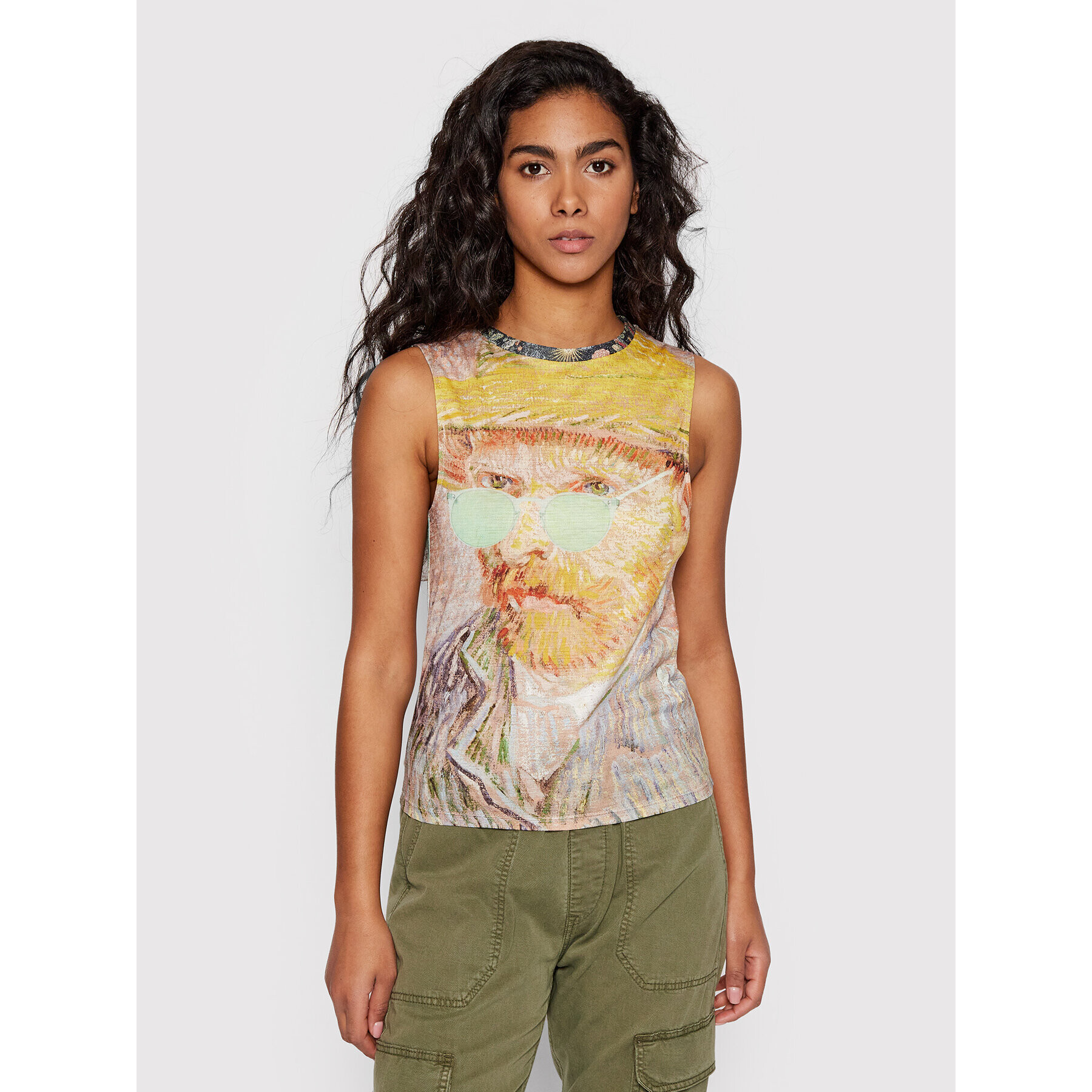 Desigual Блуза Vincent 22SWTKB8 Цветен Regular Fit - Pepit.bg