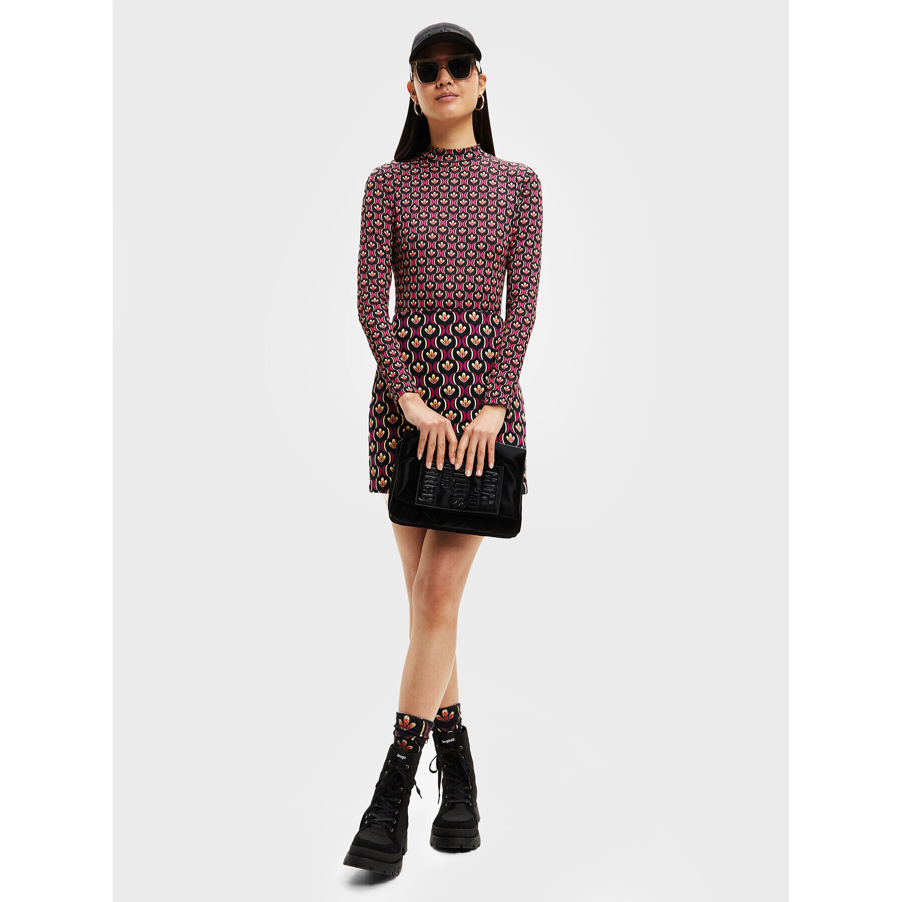 Desigual Боди Nera 22WWQK21 Цветен Slim Fit - Pepit.bg