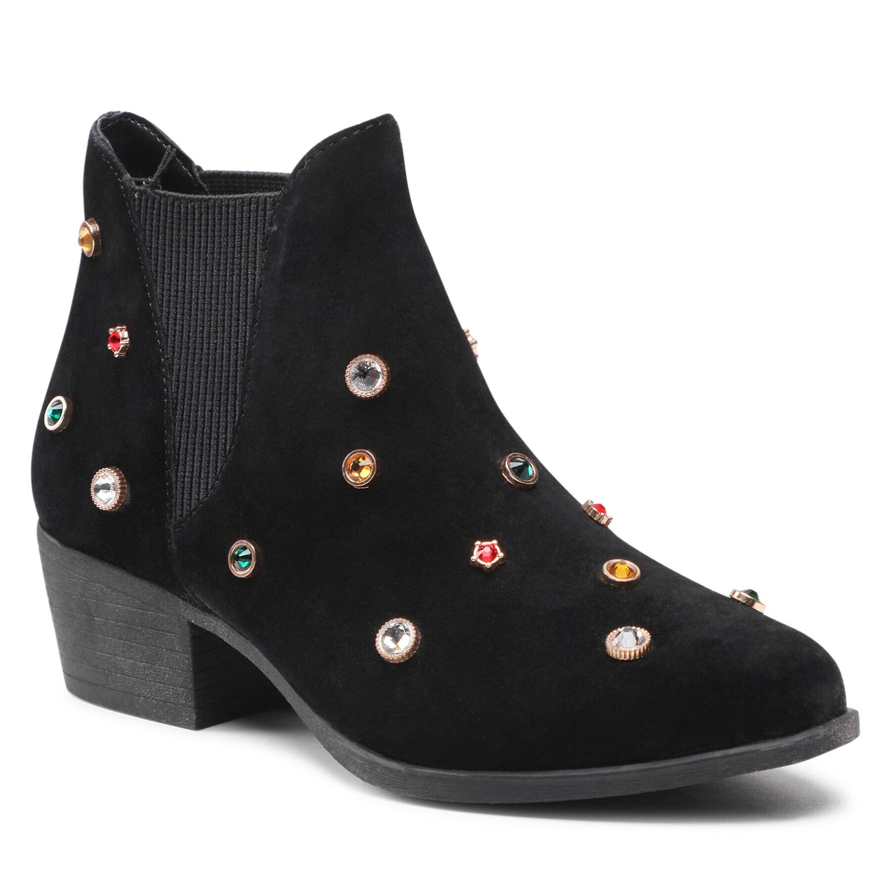 Desigual Боти тип челси Dolly 21WSAL01 Черен - Pepit.bg