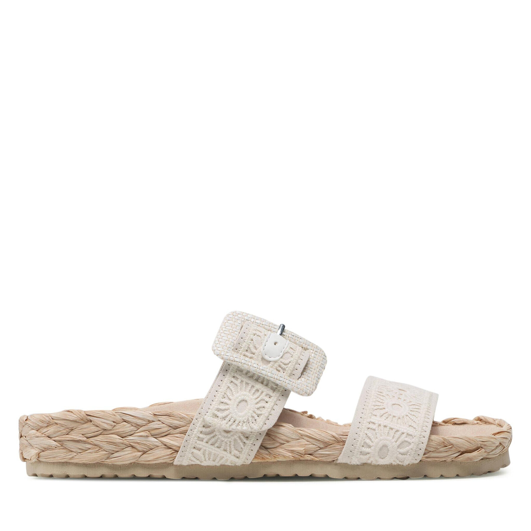Desigual Чехли Aries Crochet 22SSHA05 Бежов - Pepit.bg