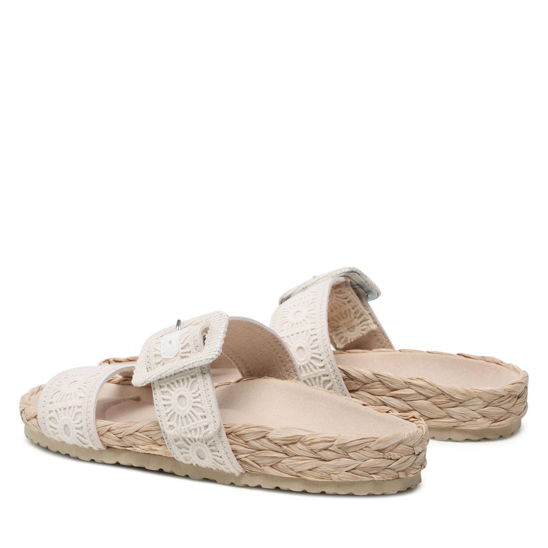 Desigual Чехли Aries Crochet 22SSHA05 Бежов - Pepit.bg