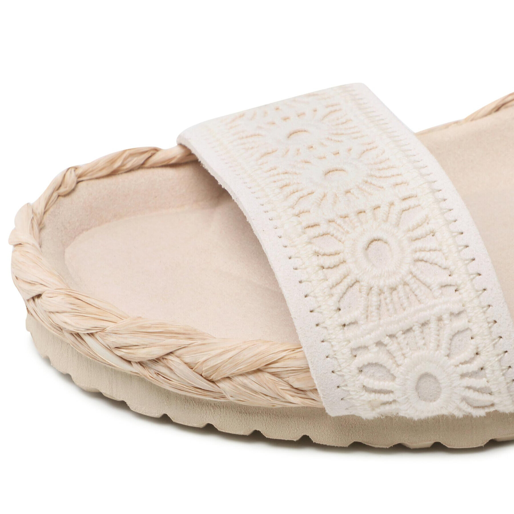 Desigual Чехли Aries Crochet 22SSHA05 Бежов - Pepit.bg