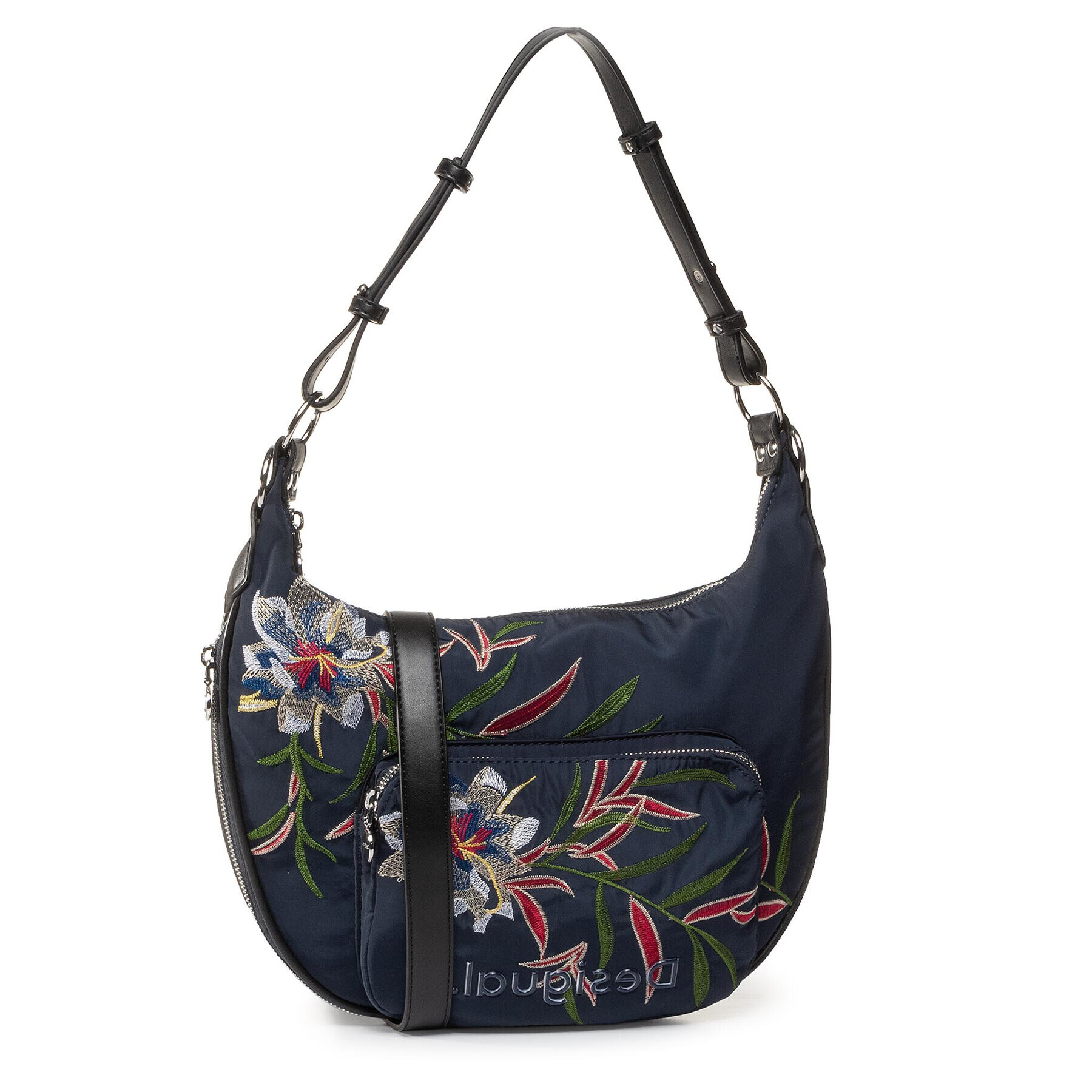 Desigual Дамска чанта 20SAXA62 Тъмносин - Pepit.bg