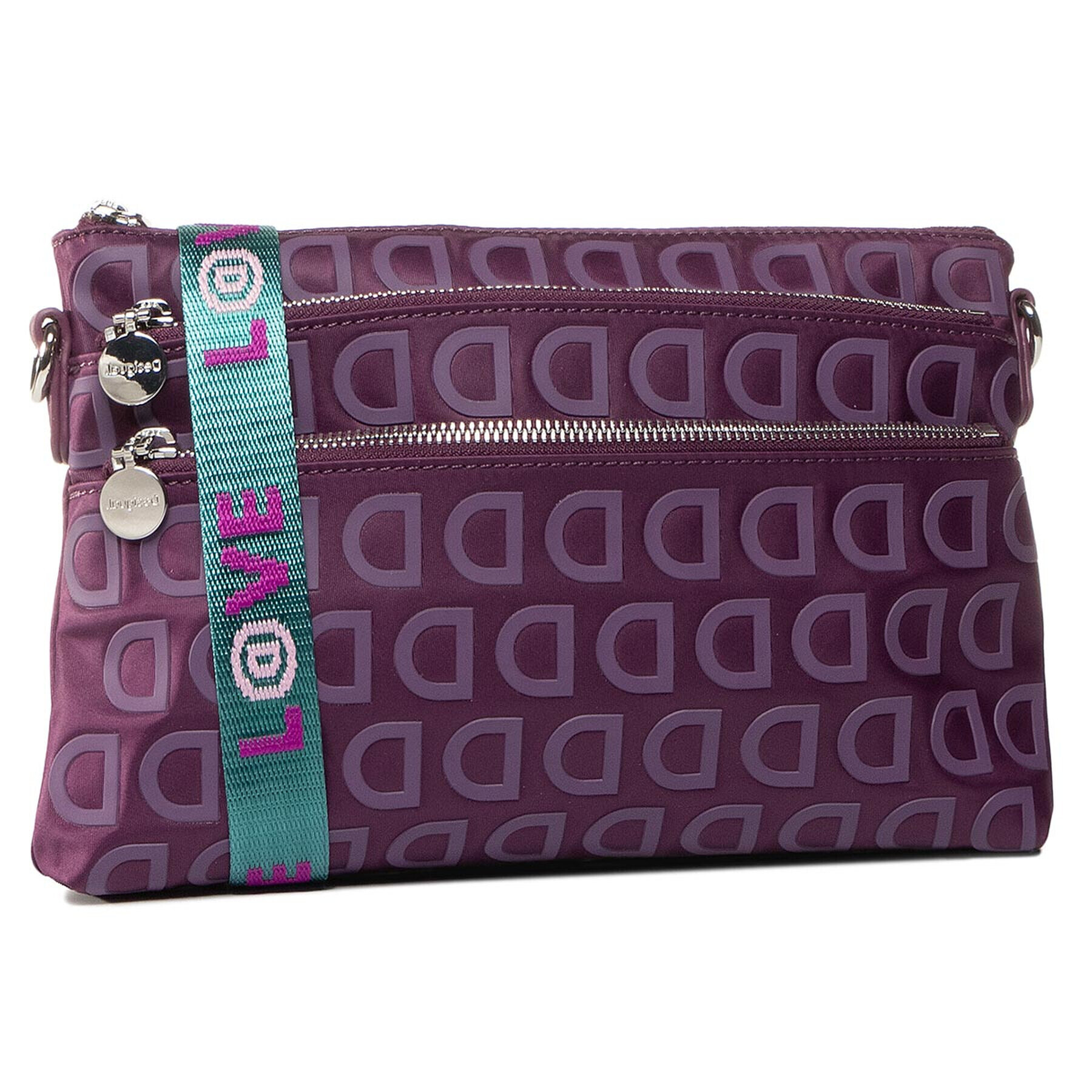 Desigual Дамска чанта 20SAXAAC Виолетов - Pepit.bg