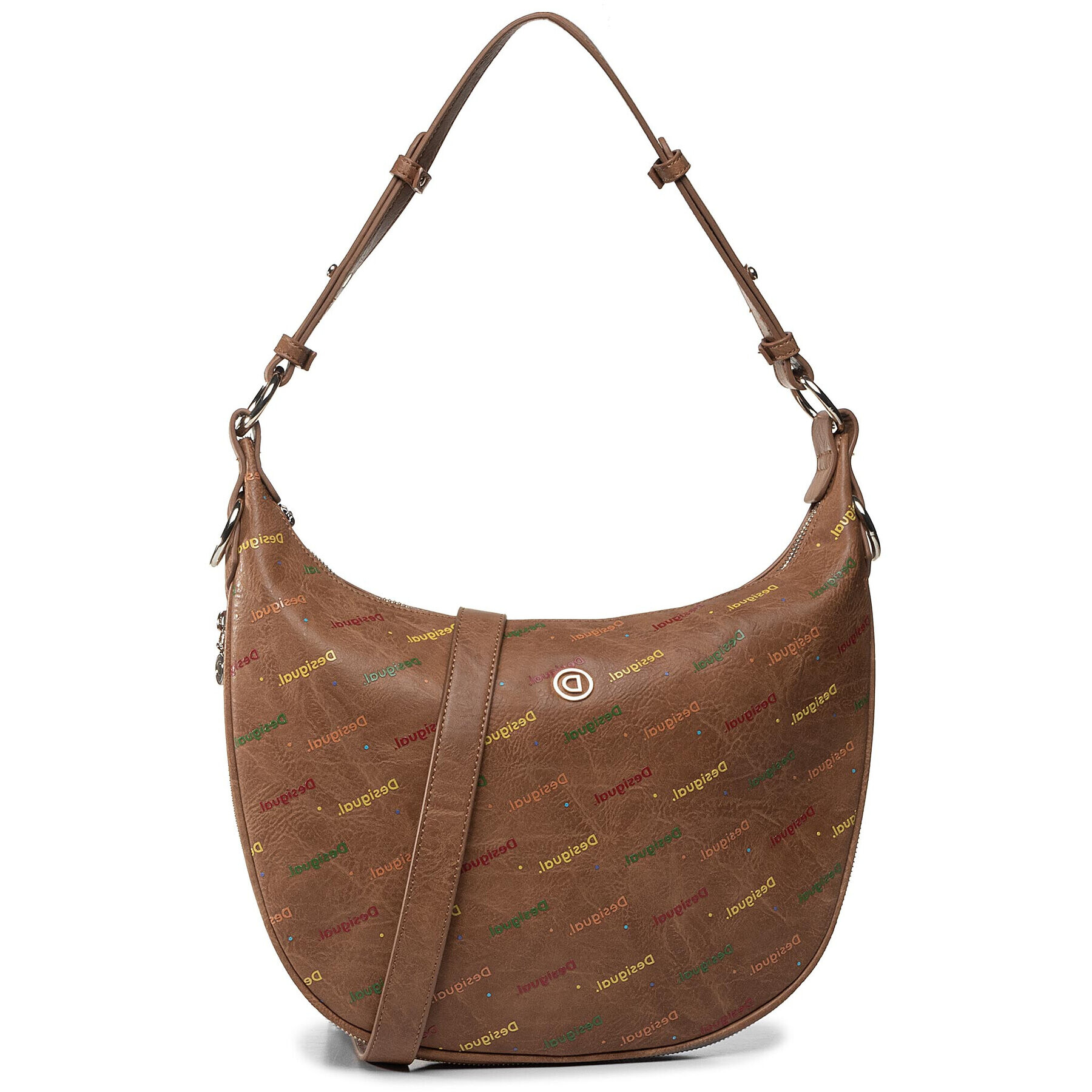 Desigual Дамска чанта 20SAXPA6 Кафяв - Pepit.bg