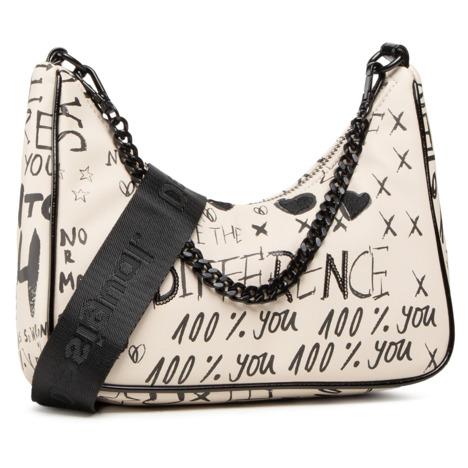 Desigual Дамска чанта 21SAXP67 Бежов - Pepit.bg