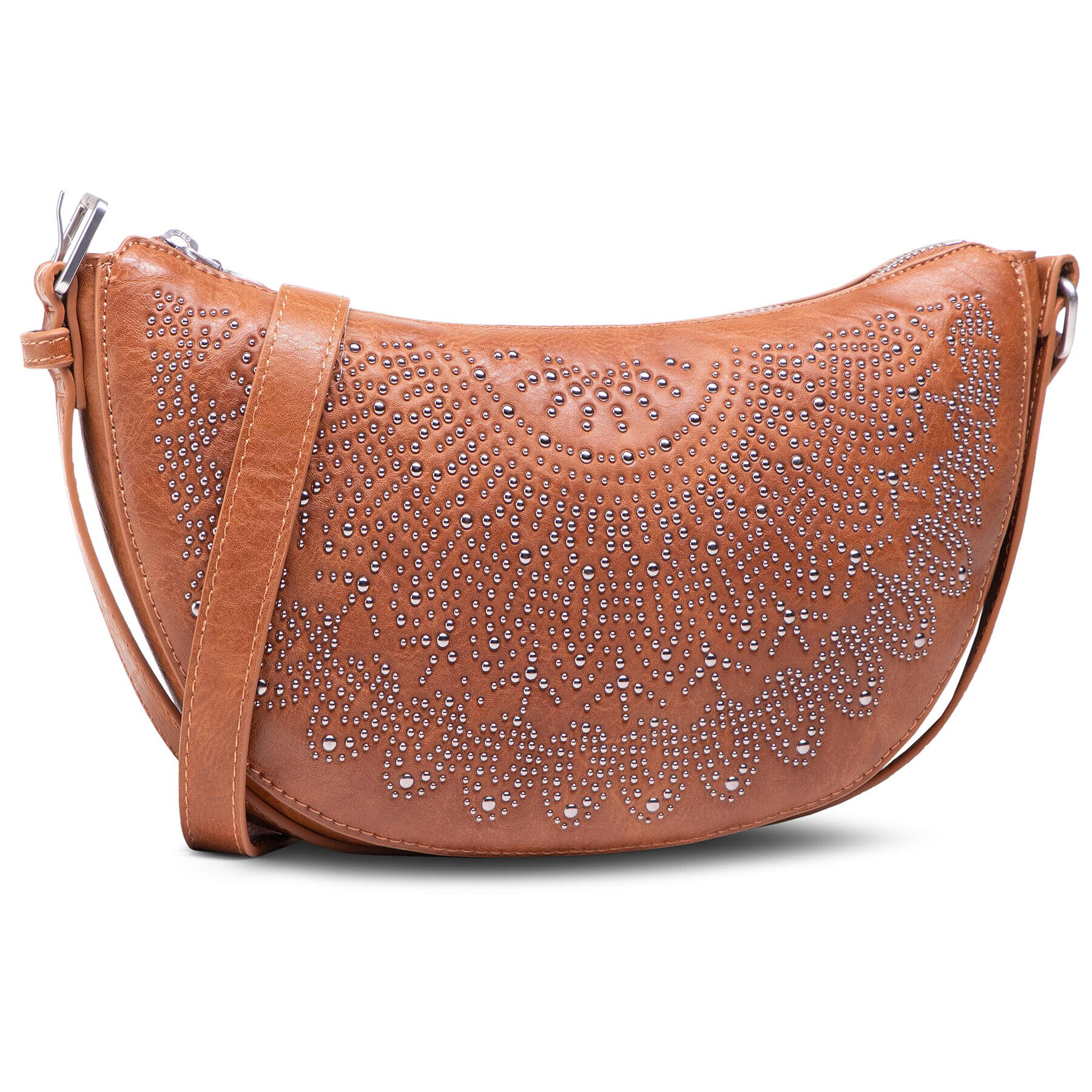 Desigual Дамска чанта 21SAXPAB Кафяв - Pepit.bg