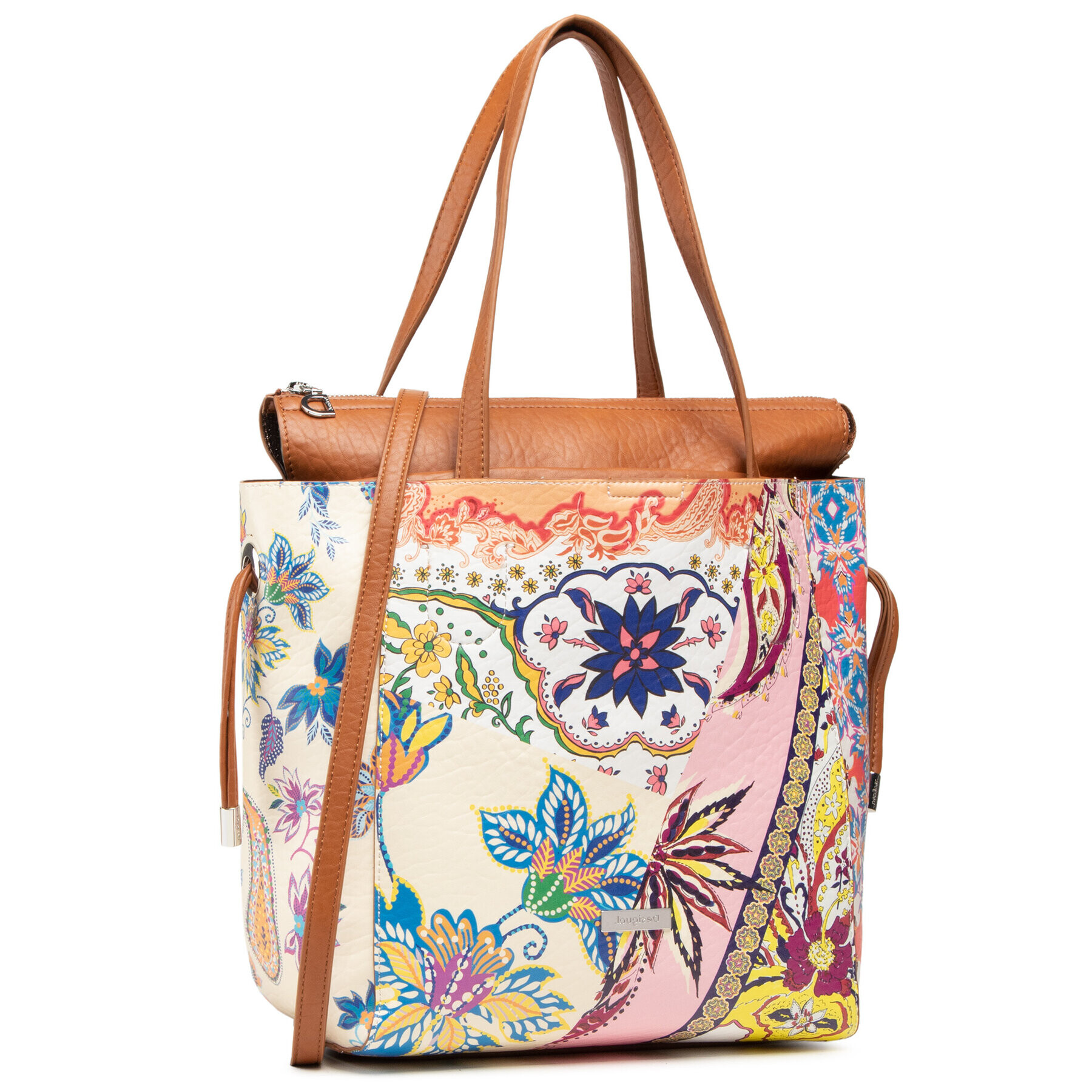 Desigual Дамска чанта 21SAXPBN Цветен - Pepit.bg