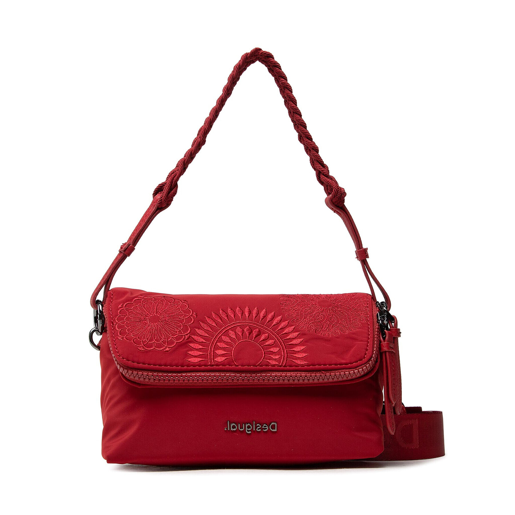 Desigual Дамска чанта 21WAXA33 Червен - Pepit.bg