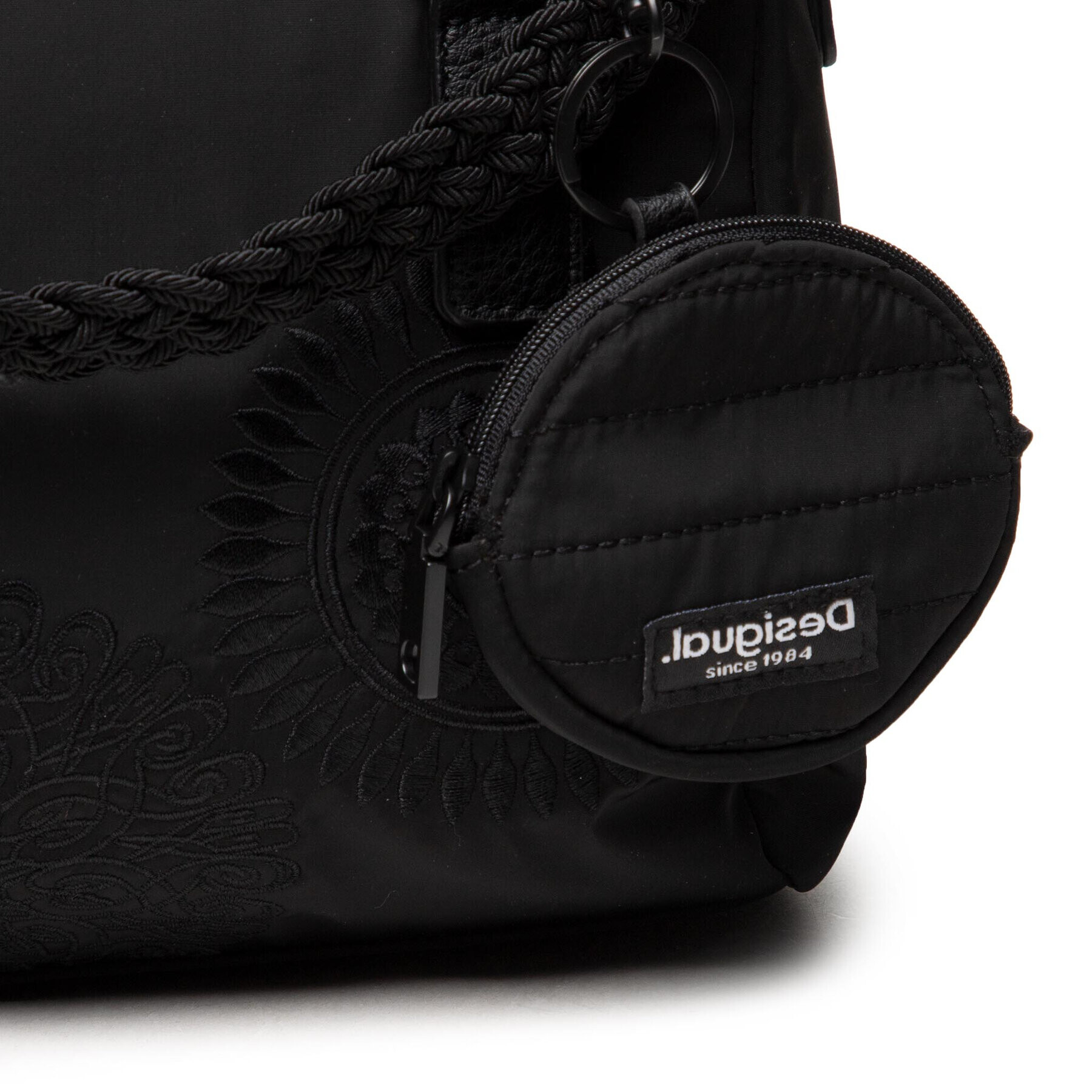 Desigual Дамска чанта 21WAXA34 Черен - Pepit.bg