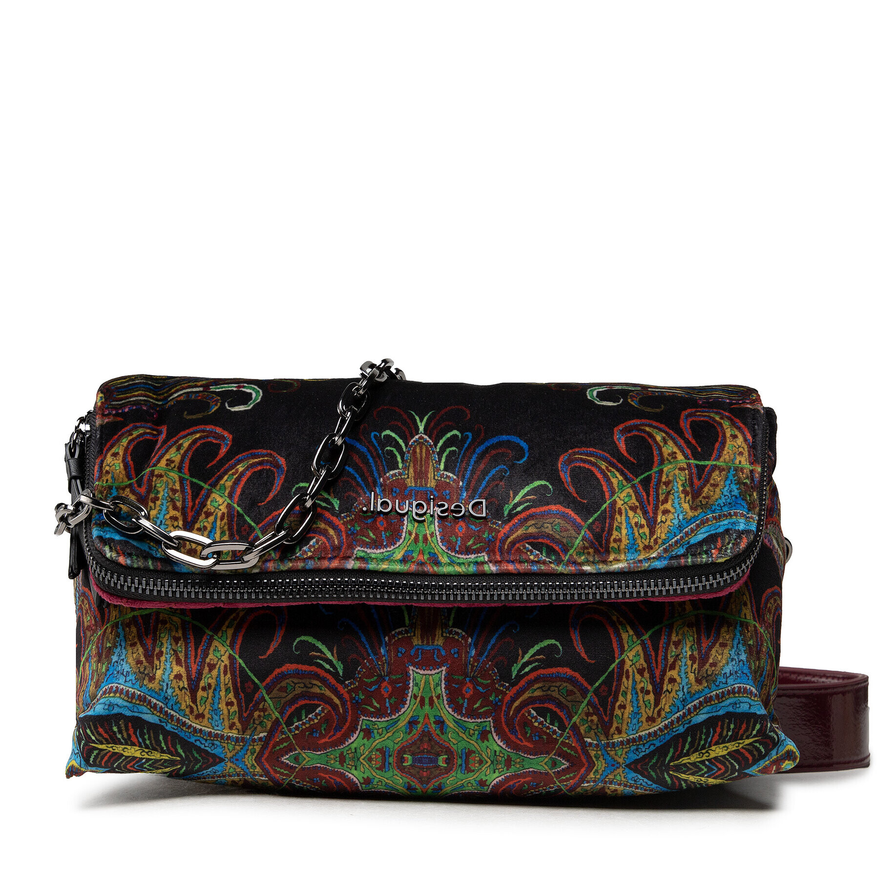 Desigual Дамска чанта 21WAXA74 Черен - Pepit.bg