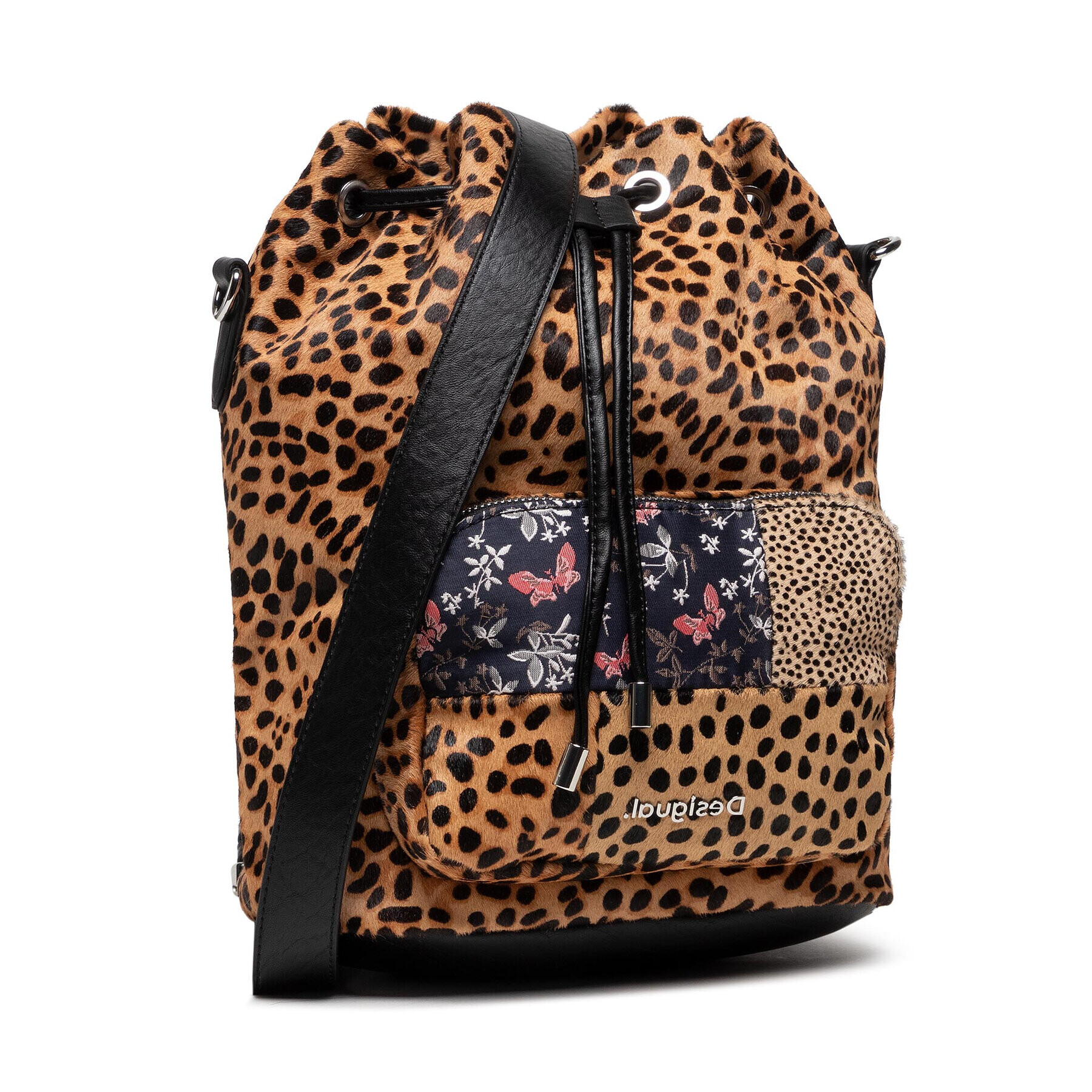 Desigual Дамска чанта 21WAXL02 Кафяв - Pepit.bg