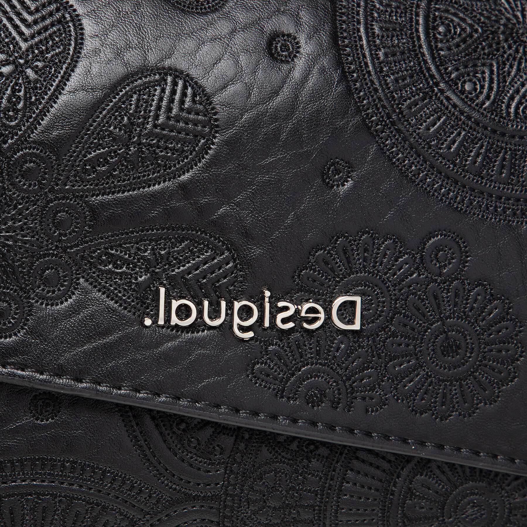 Desigual Дамска чанта 21WAXP18 Черен - Pepit.bg