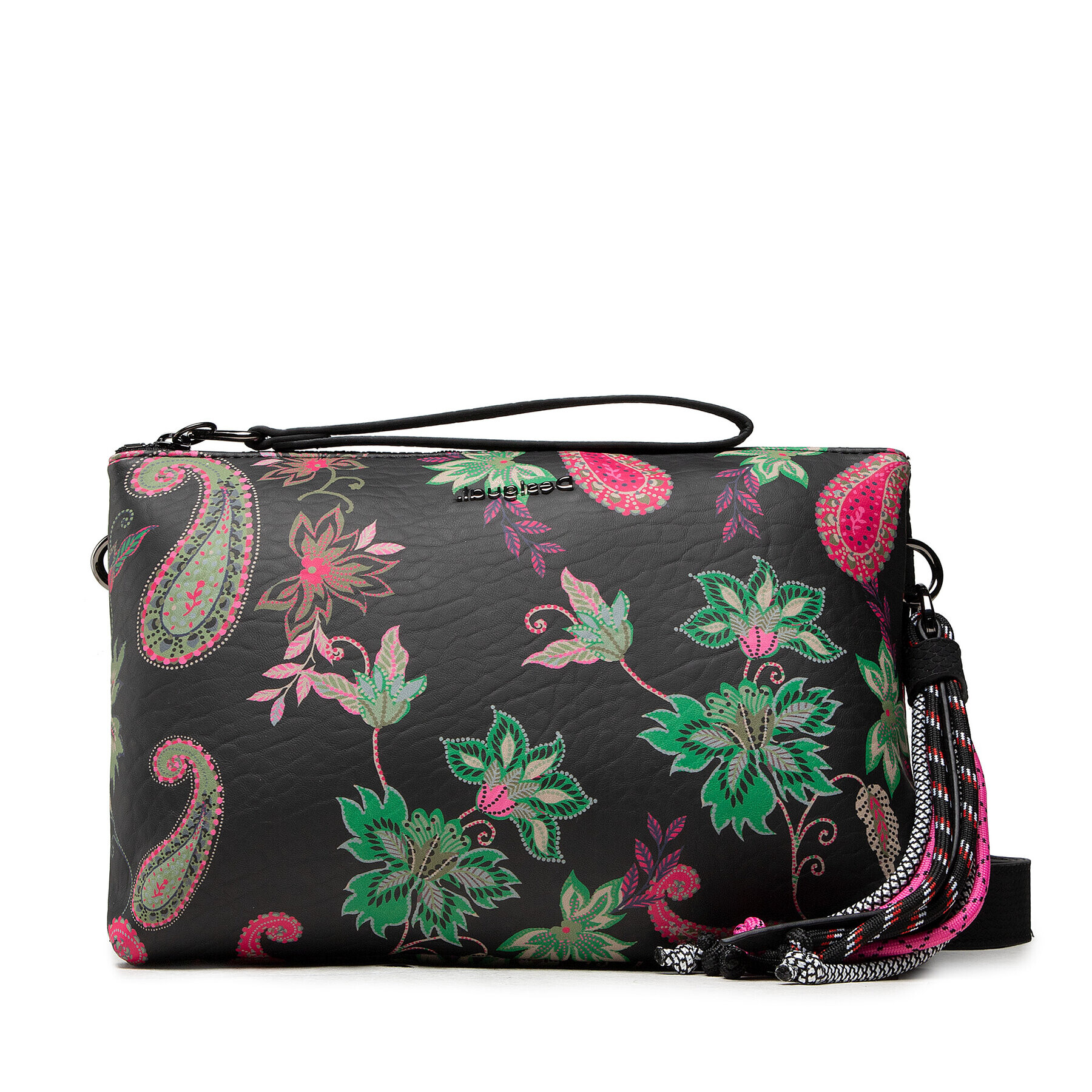 Desigual Дамска чанта 21WAXP44 Черен - Pepit.bg