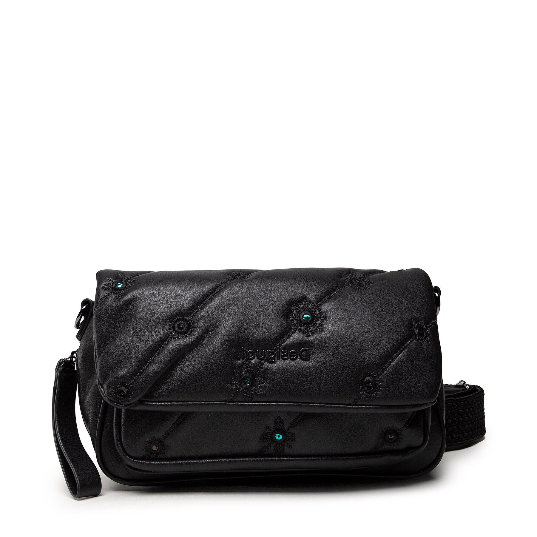 Desigual Дамска чанта 21WAXP77 Черен - Pepit.bg