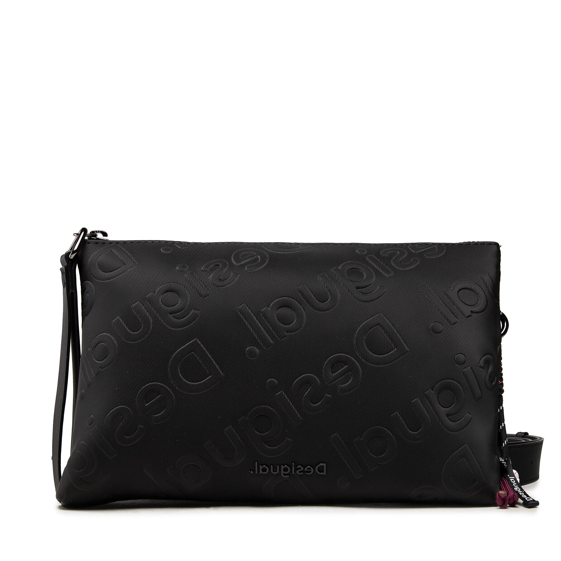 Desigual Дамска чанта 21WAXP87 Черен - Pepit.bg