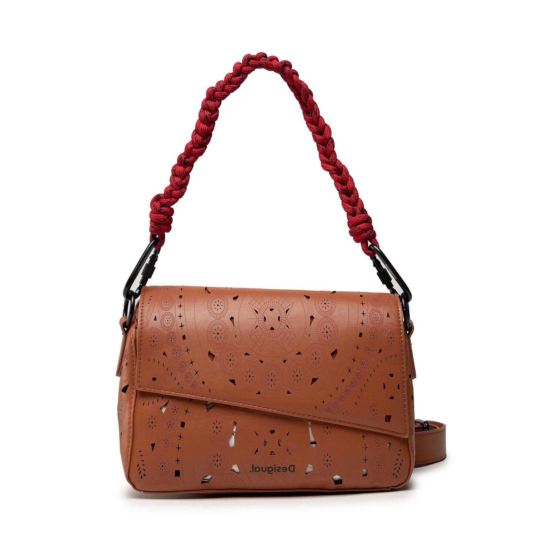 Desigual Дамска чанта 21WAXP90 Кафяв - Pepit.bg
