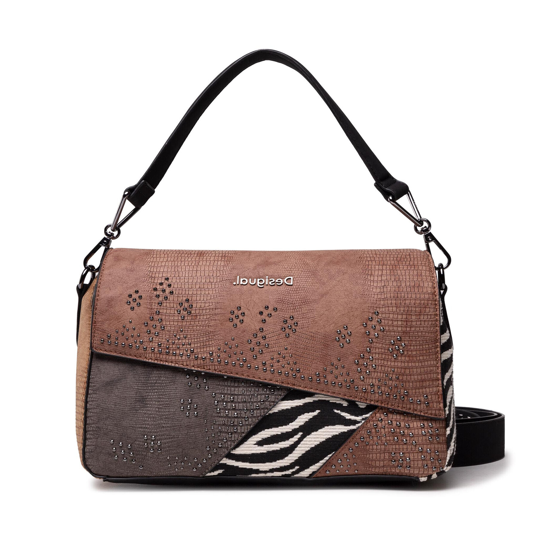 Desigual Дамска чанта 21WAXPAD Кафяв - Pepit.bg